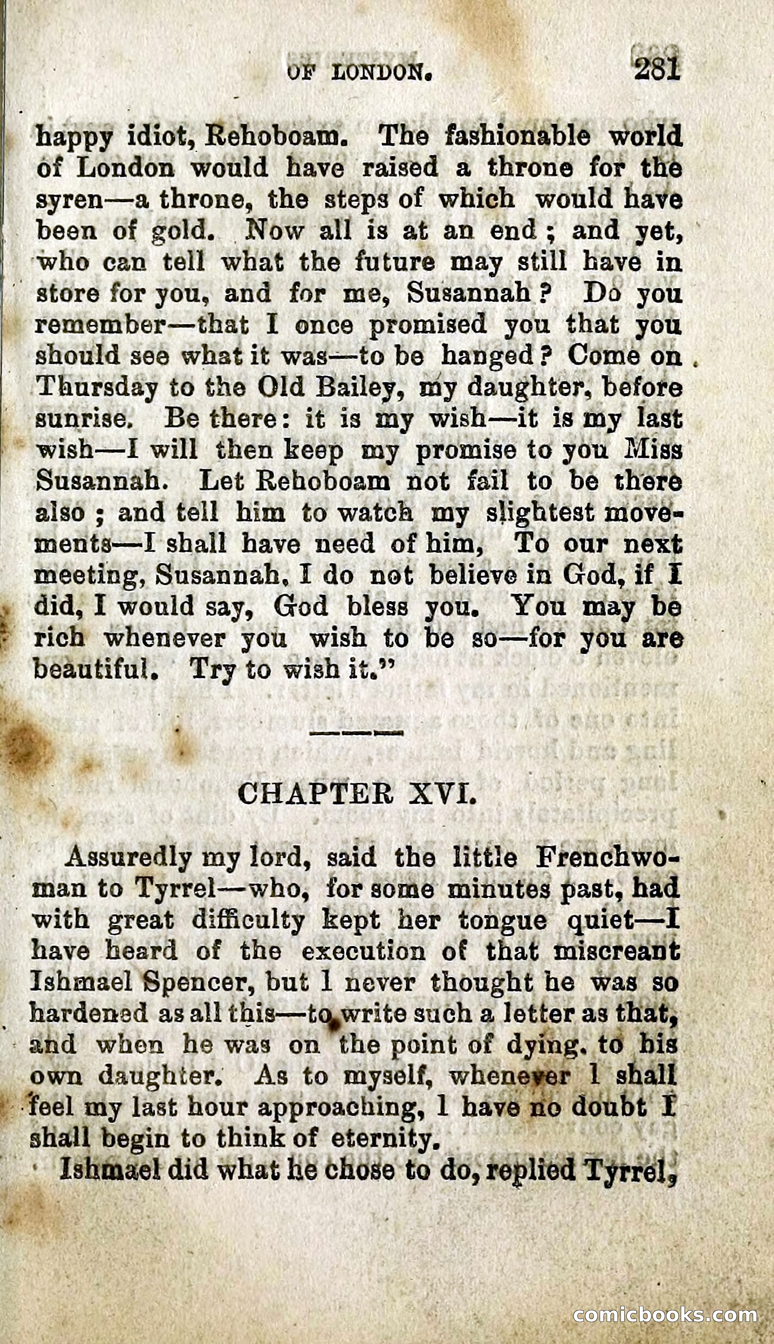 The Mysteries of London; or, Revelations of the British Metropolis — page 283 of 396
