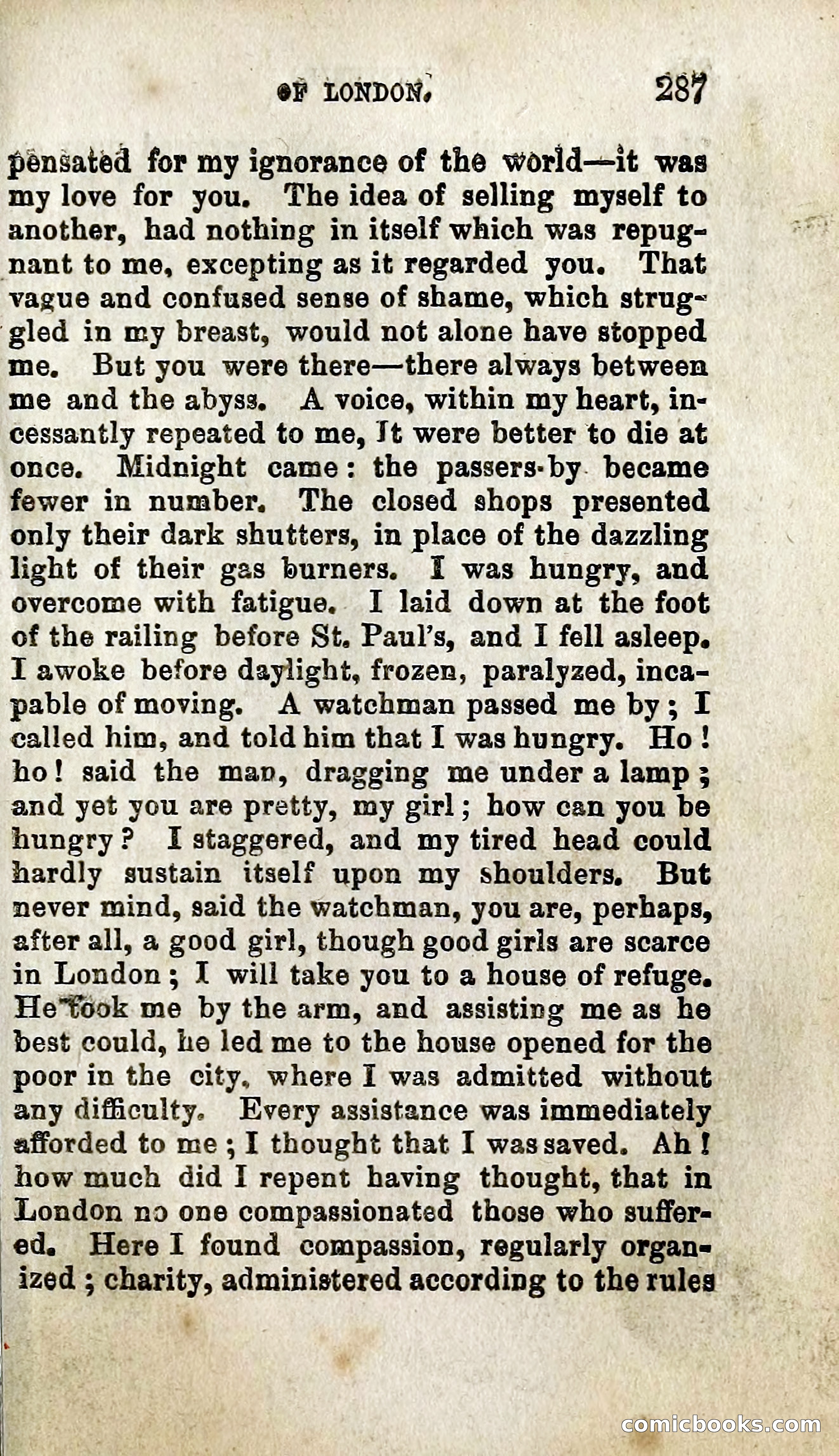 The Mysteries of London; or, Revelations of the British Metropolis — page 289 of 396