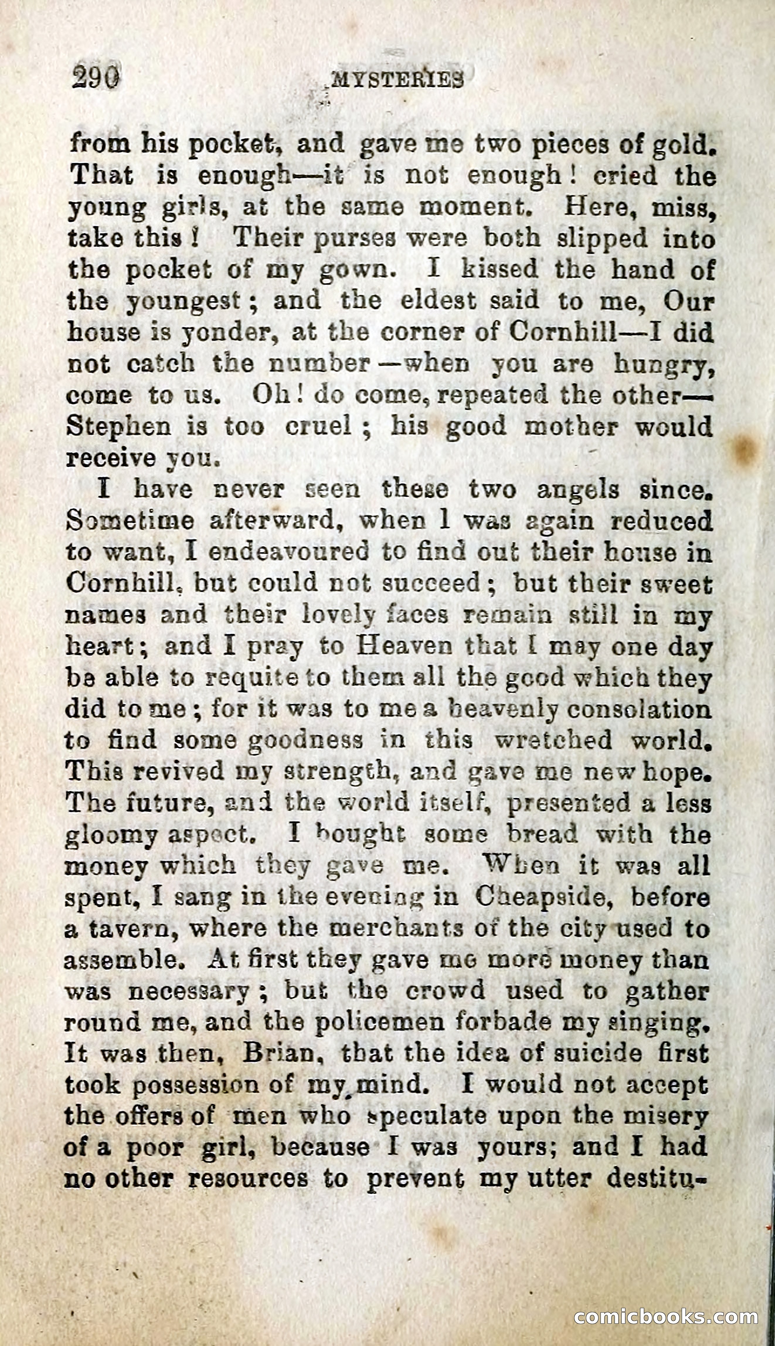 The Mysteries of London; or, Revelations of the British Metropolis — page 292 of 396
