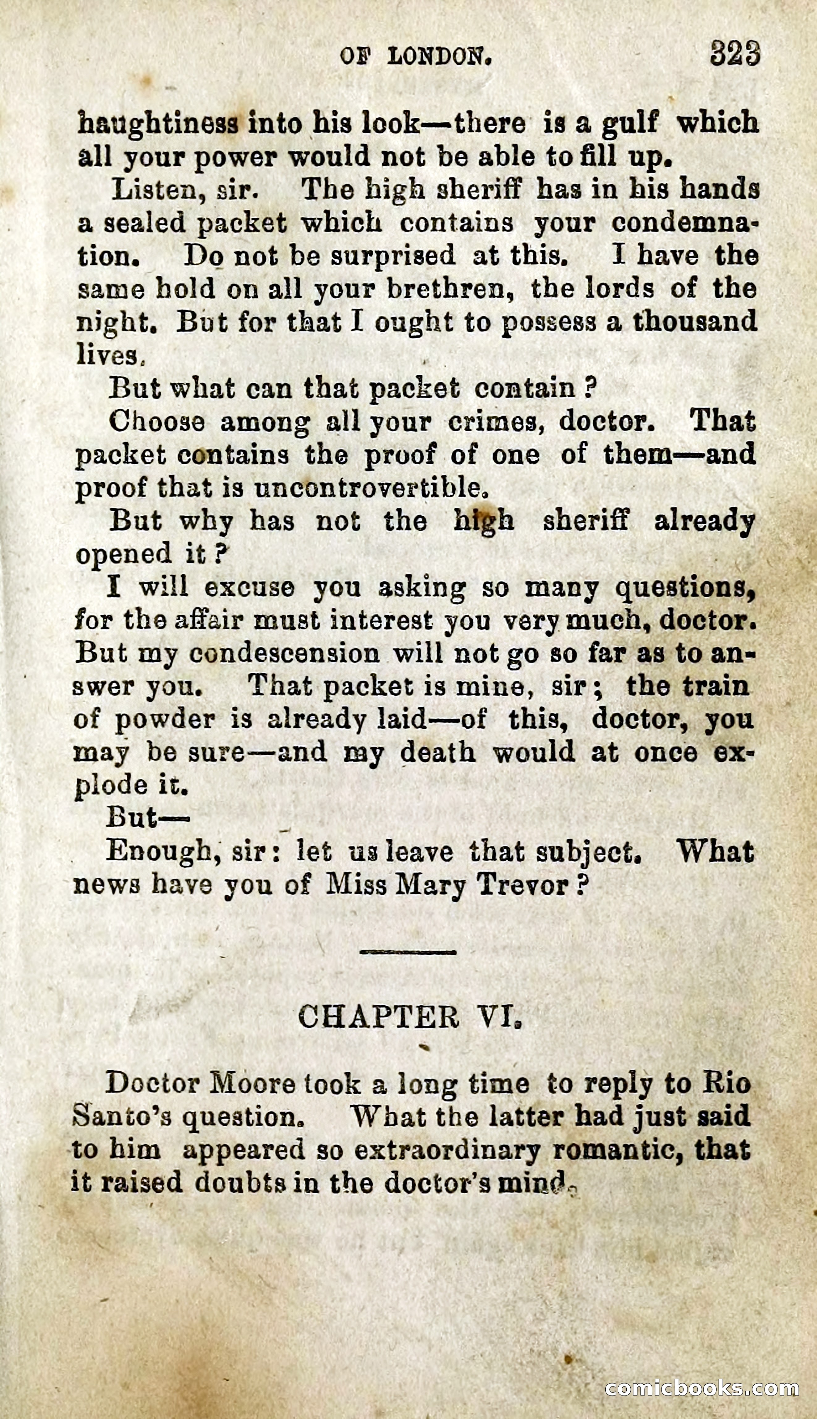 The Mysteries of London; or, Revelations of the British Metropolis — page 325 of 396