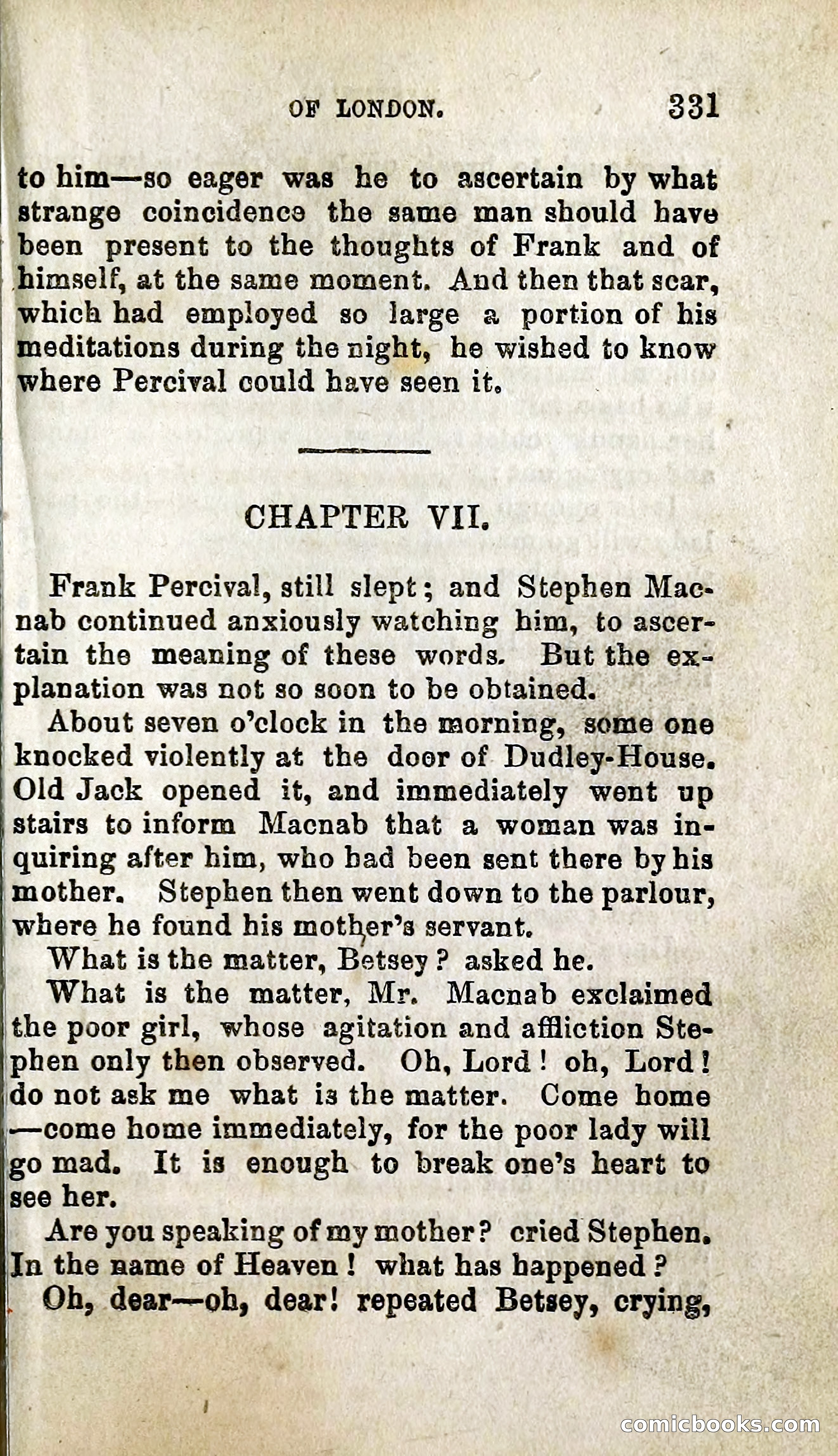 The Mysteries of London; or, Revelations of the British Metropolis — page 333 of 396