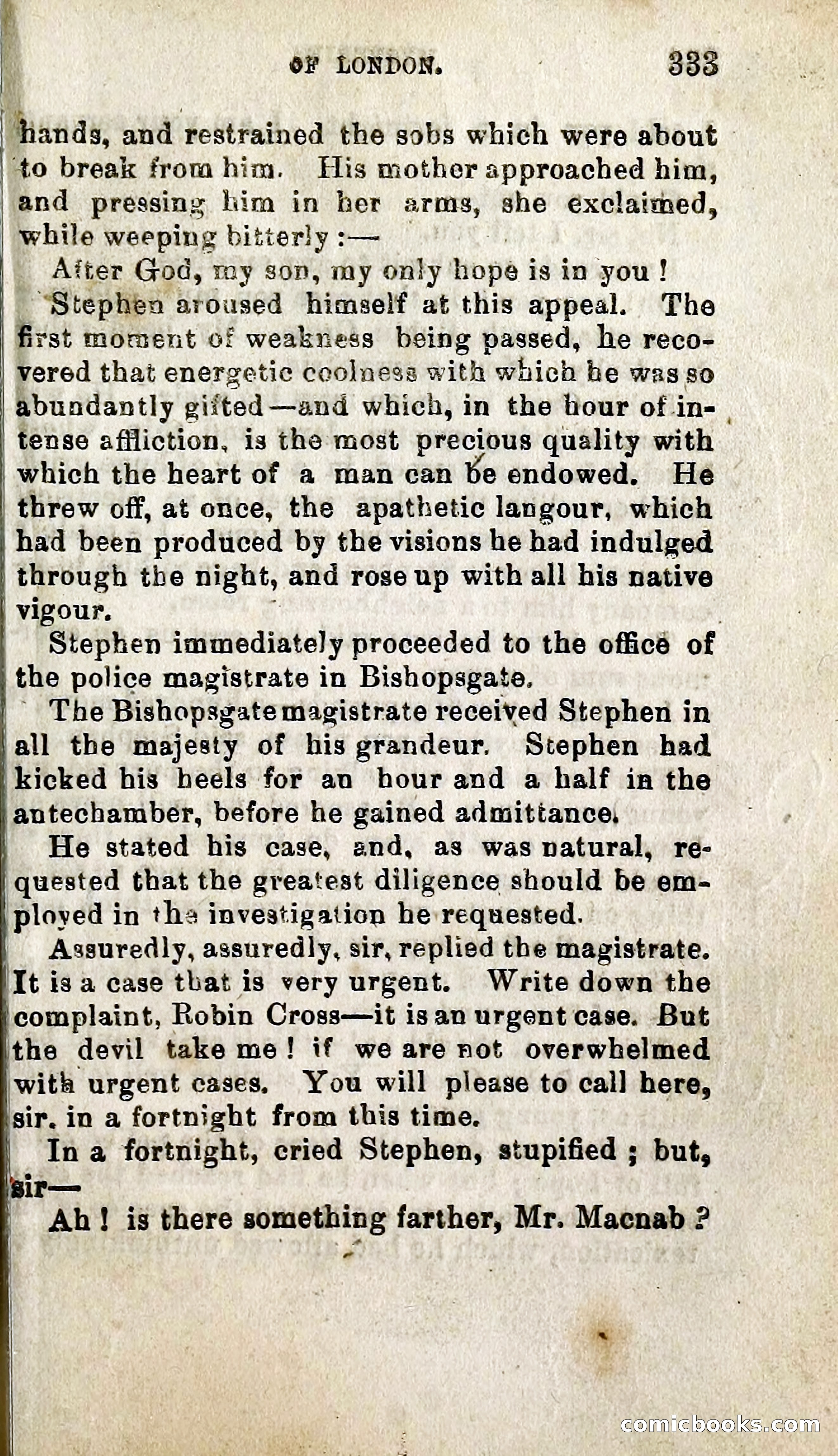 The Mysteries of London; or, Revelations of the British Metropolis — page 335 of 396