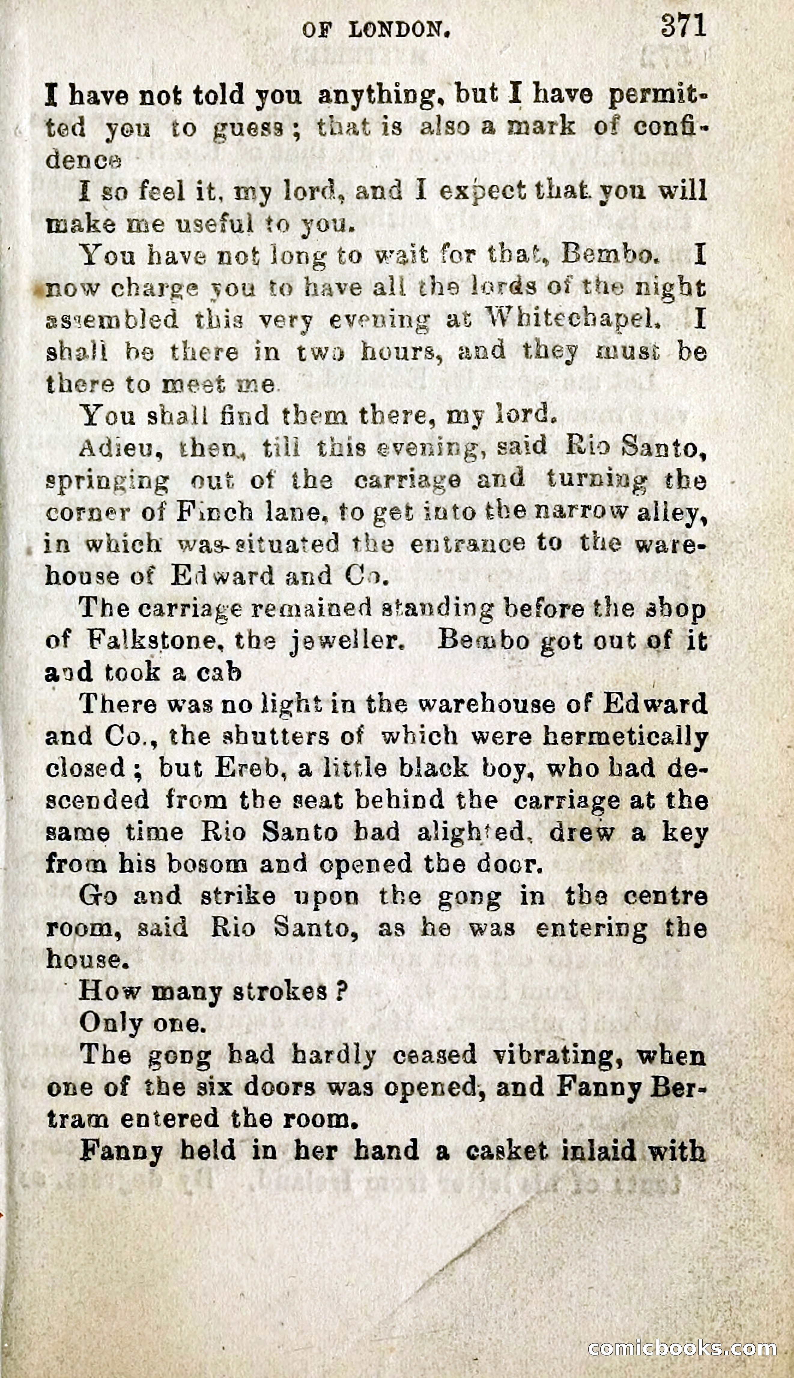 The Mysteries of London; or, Revelations of the British Metropolis — page 373 of 396