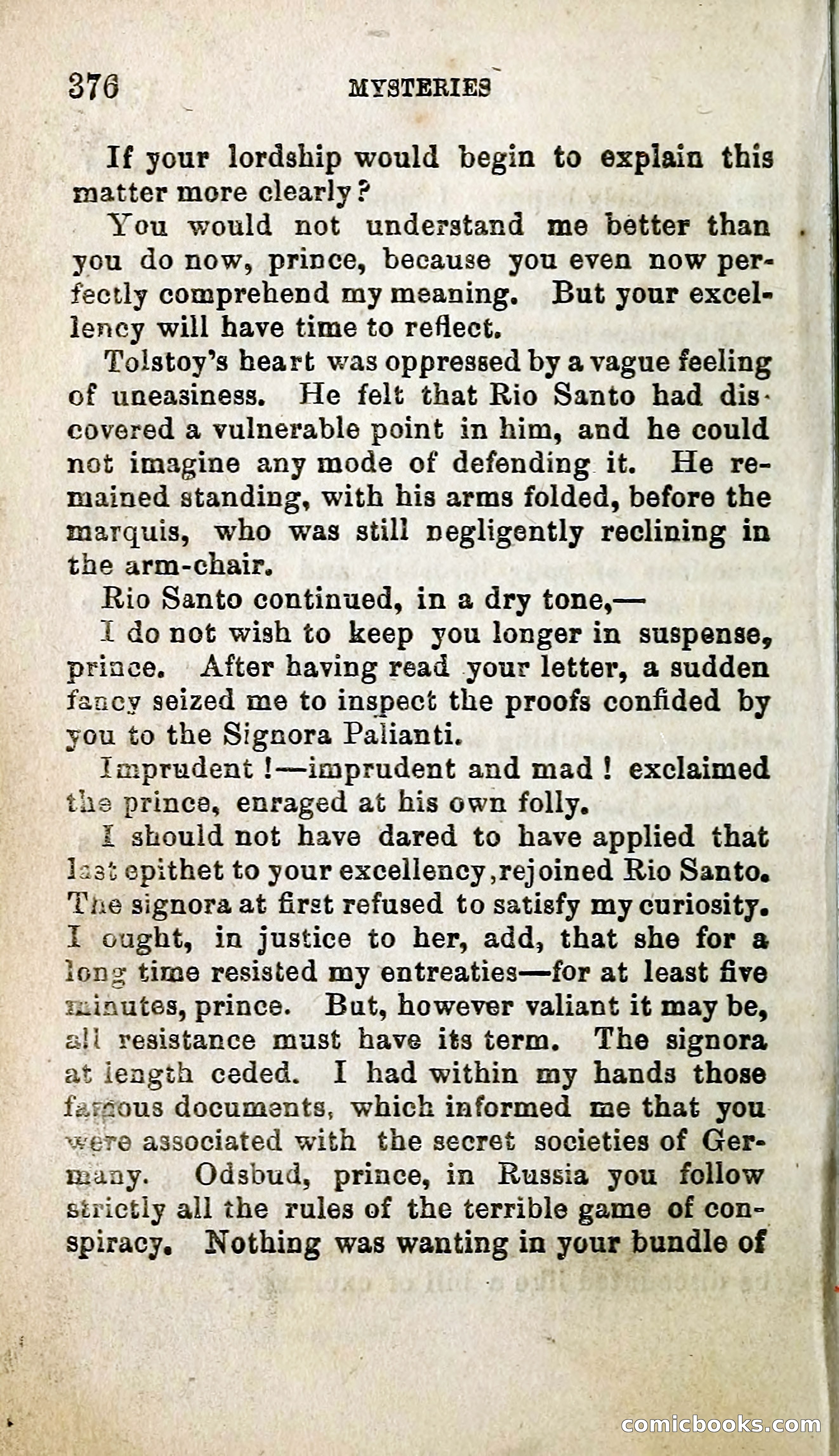 The Mysteries of London; or, Revelations of the British Metropolis — page 378 of 396