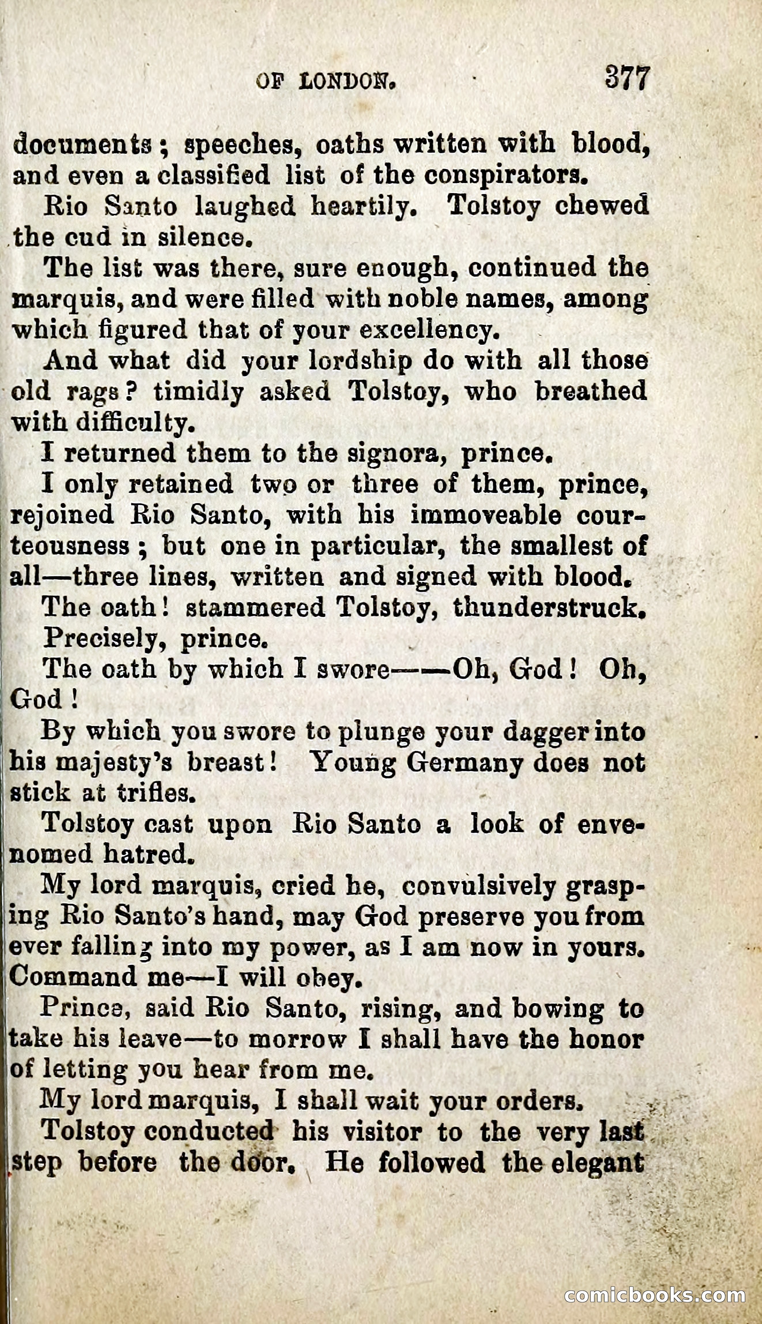 The Mysteries of London; or, Revelations of the British Metropolis — page 379 of 396