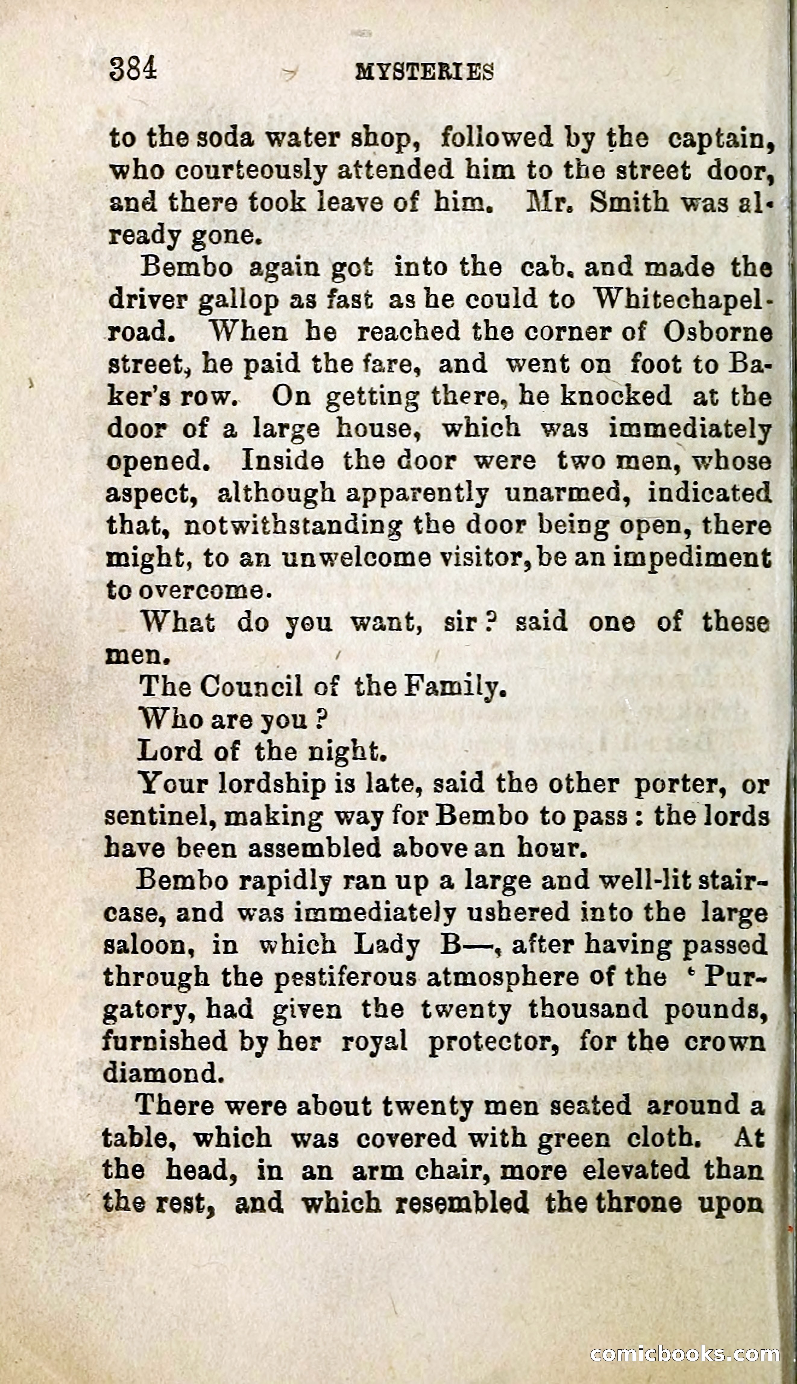 The Mysteries of London; or, Revelations of the British Metropolis — page 386 of 396