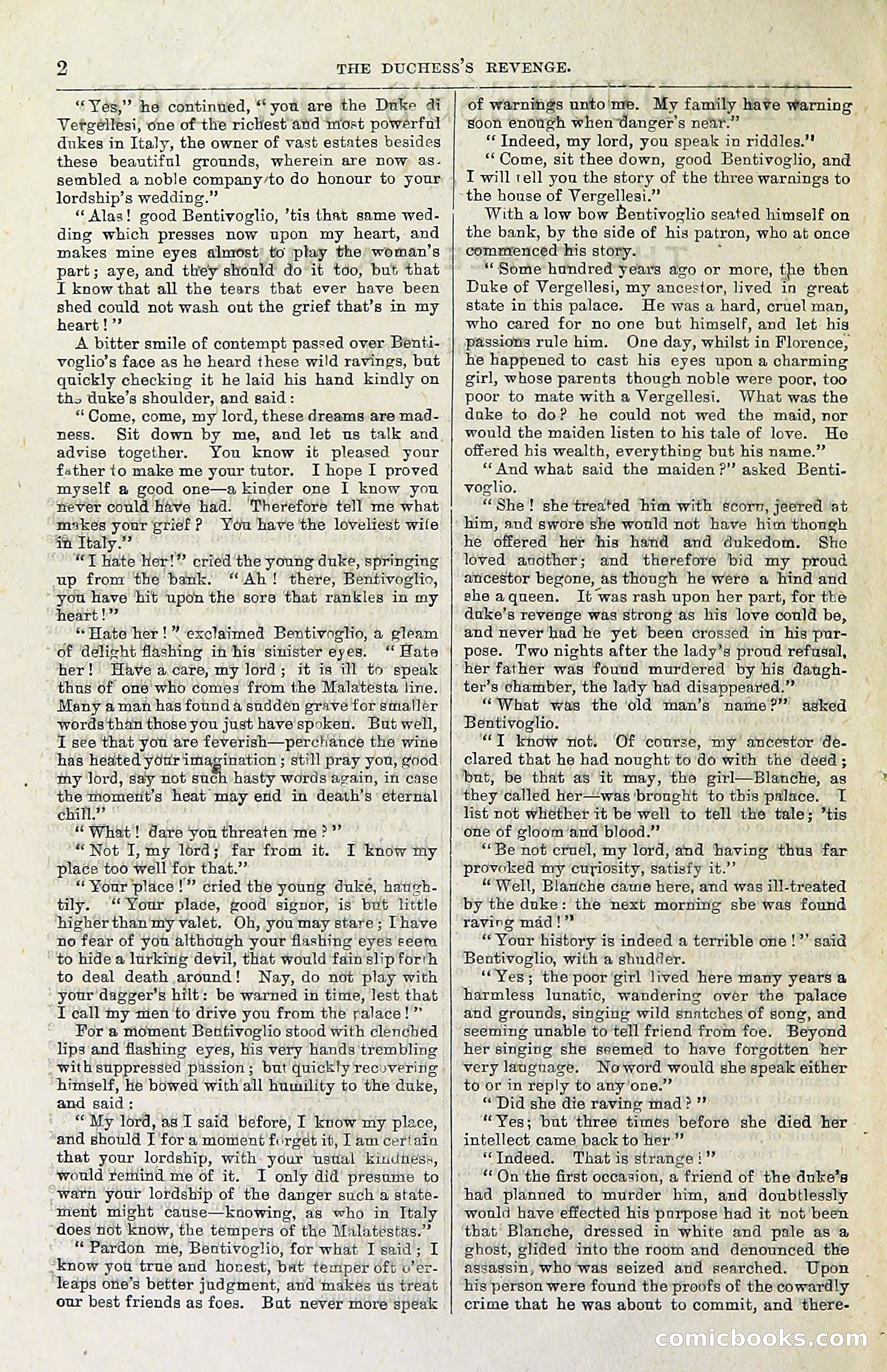 The Duchess's Revenge or The Three Warnings — page 4 of 20