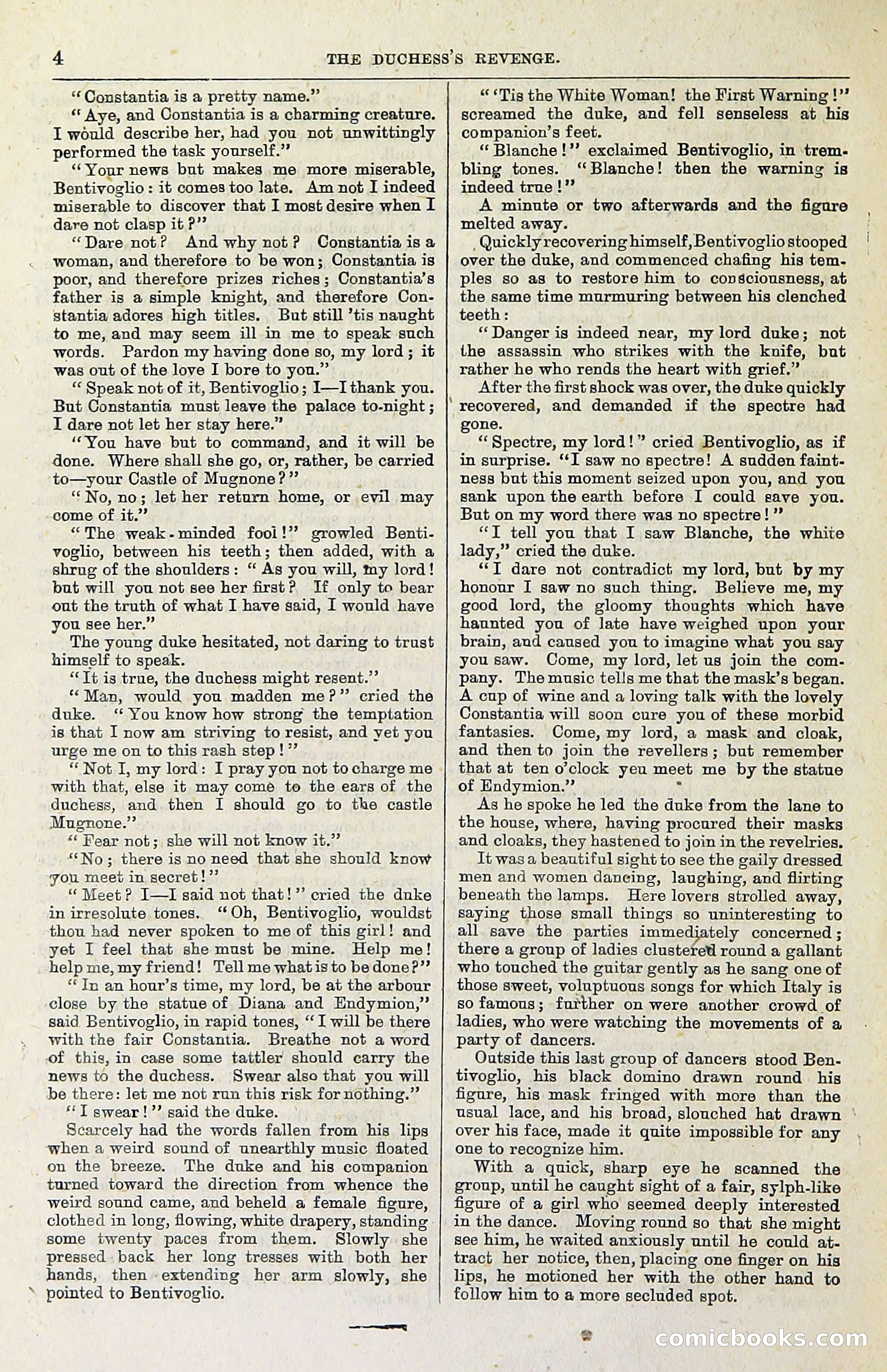 The Duchess's Revenge or The Three Warnings — page 6 of 20