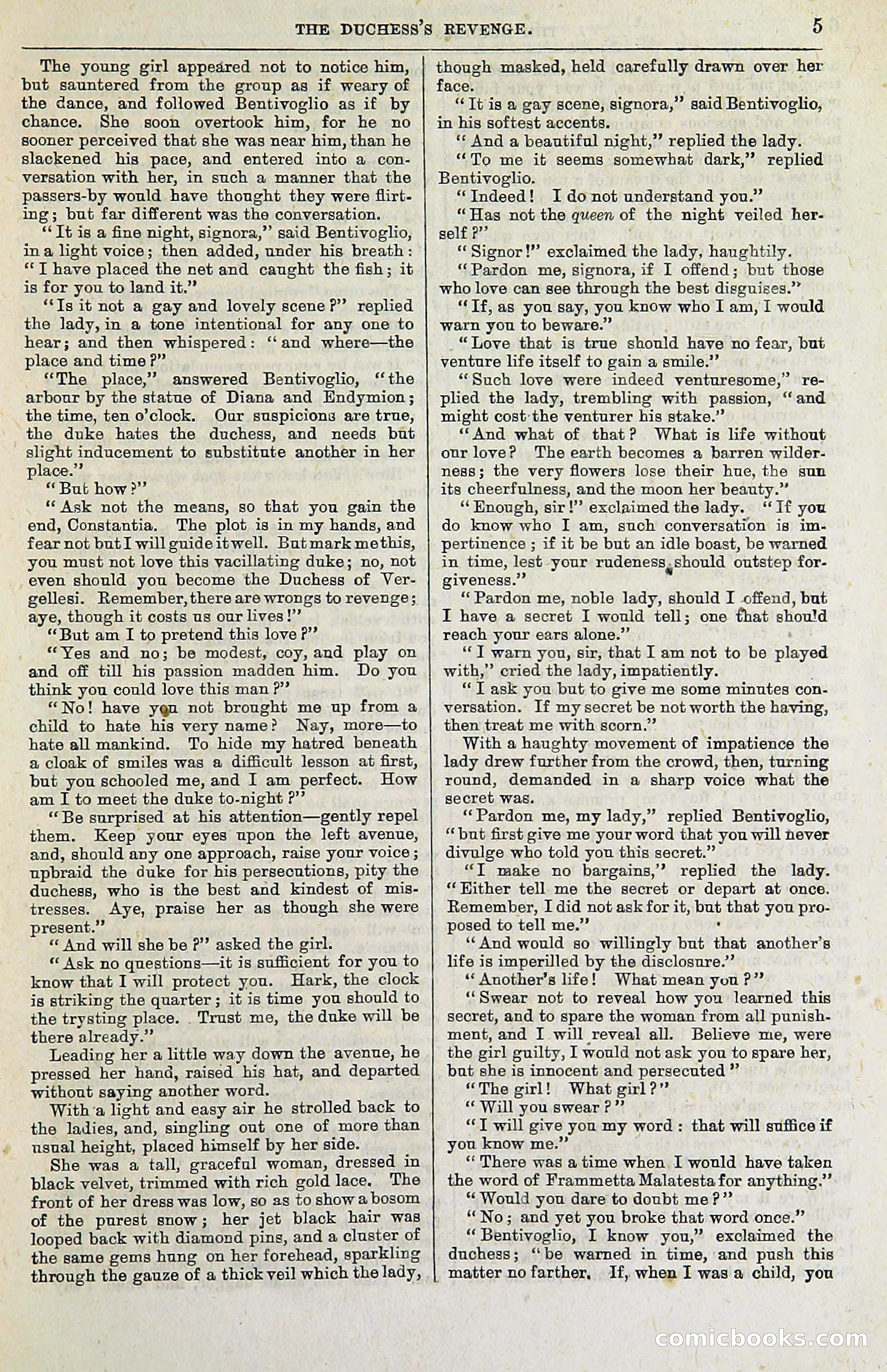 The Duchess's Revenge or The Three Warnings — page 7 of 20