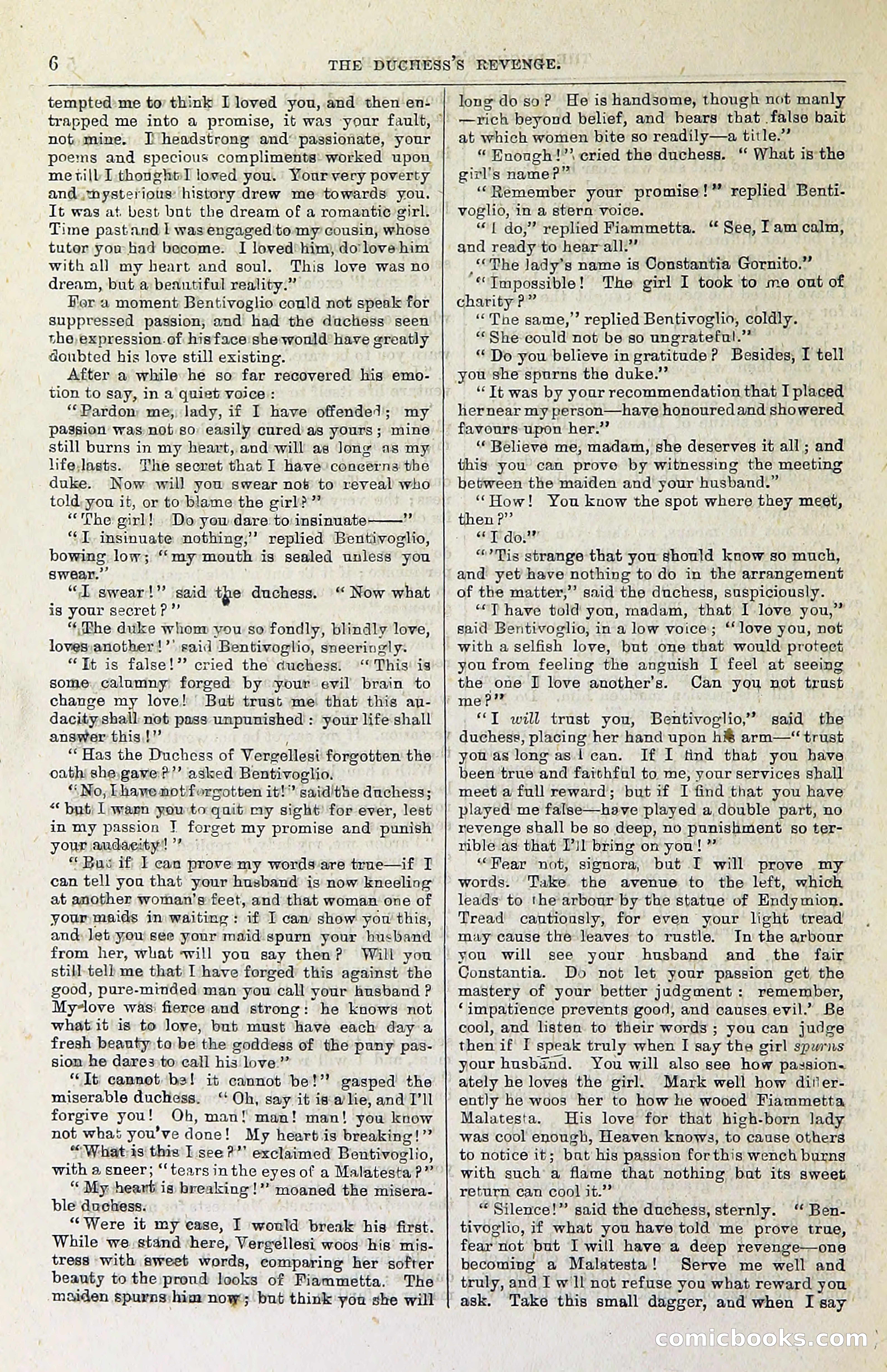 The Duchess's Revenge or The Three Warnings — page 8 of 20