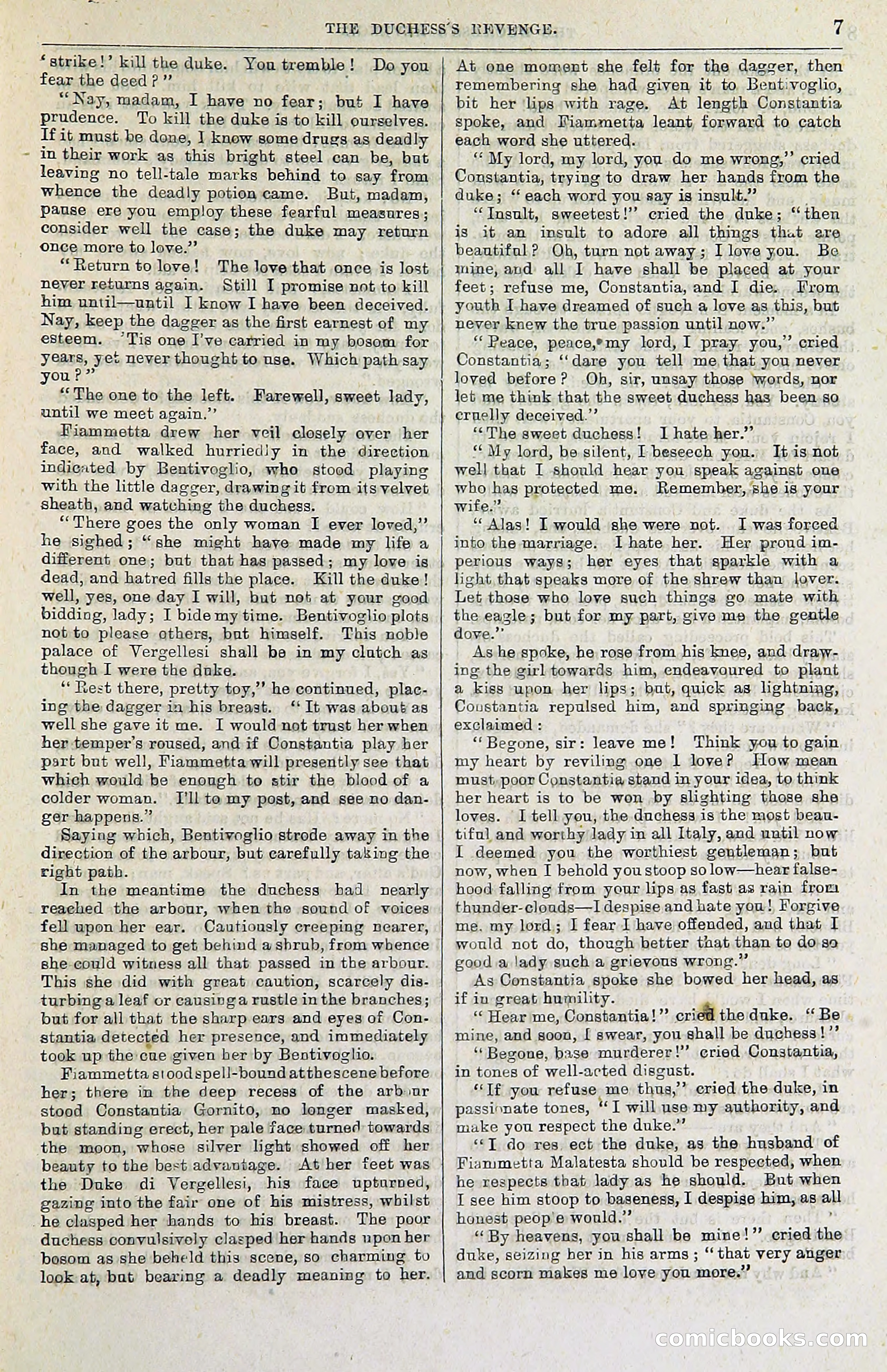 The Duchess's Revenge or The Three Warnings — page 9 of 20