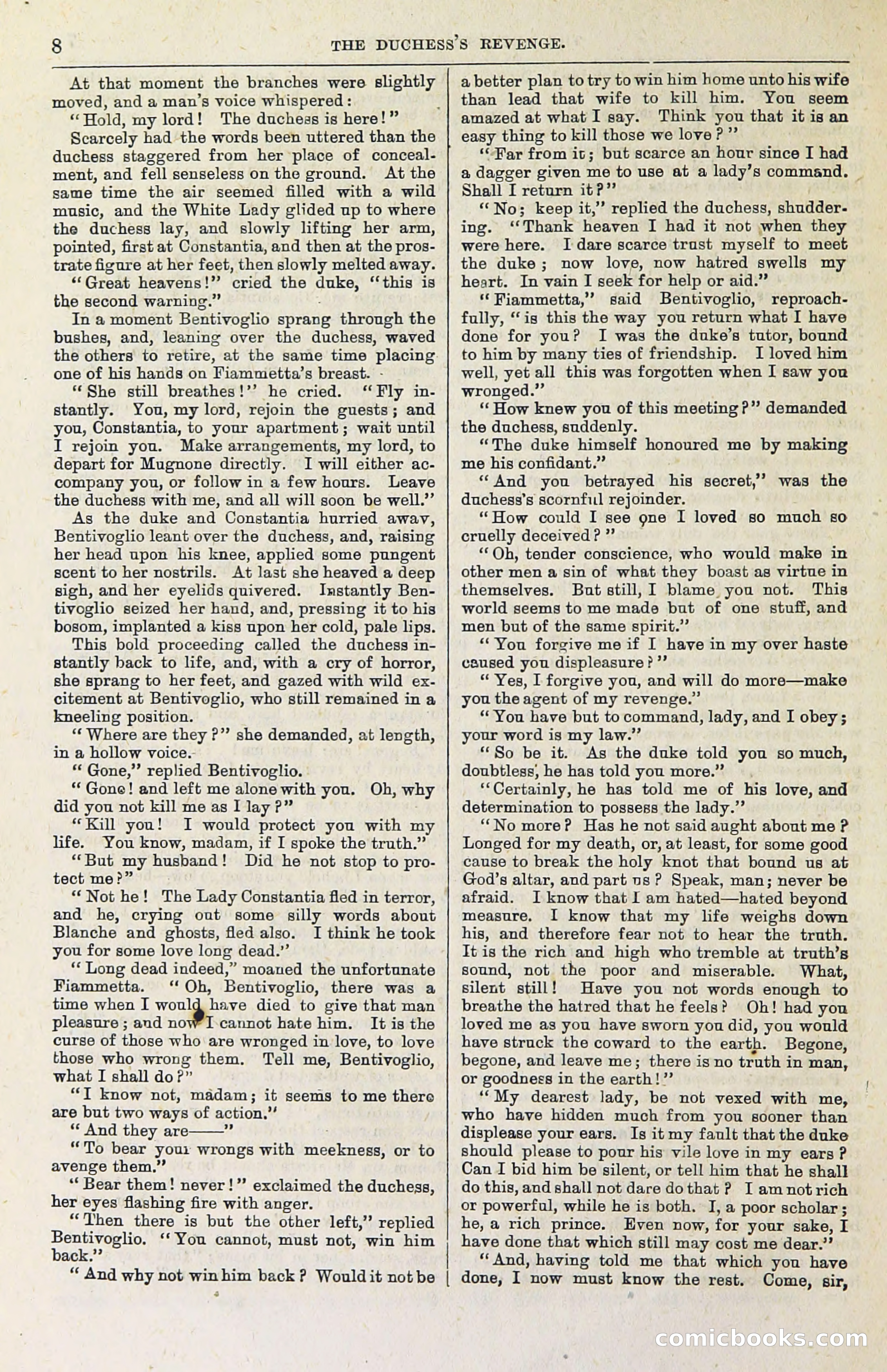 The Duchess's Revenge or The Three Warnings — page 10 of 20