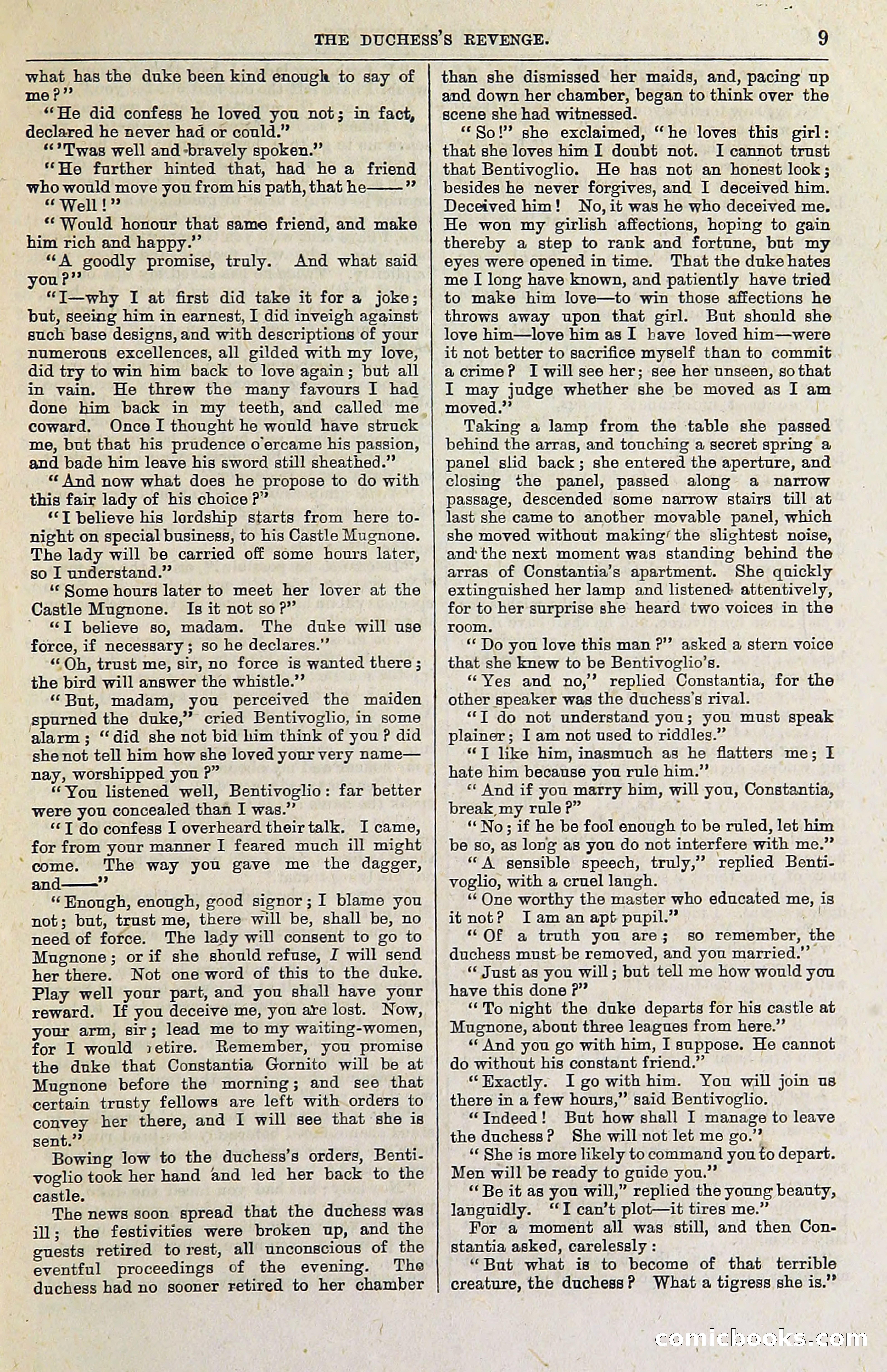 The Duchess's Revenge or The Three Warnings — page 11 of 20