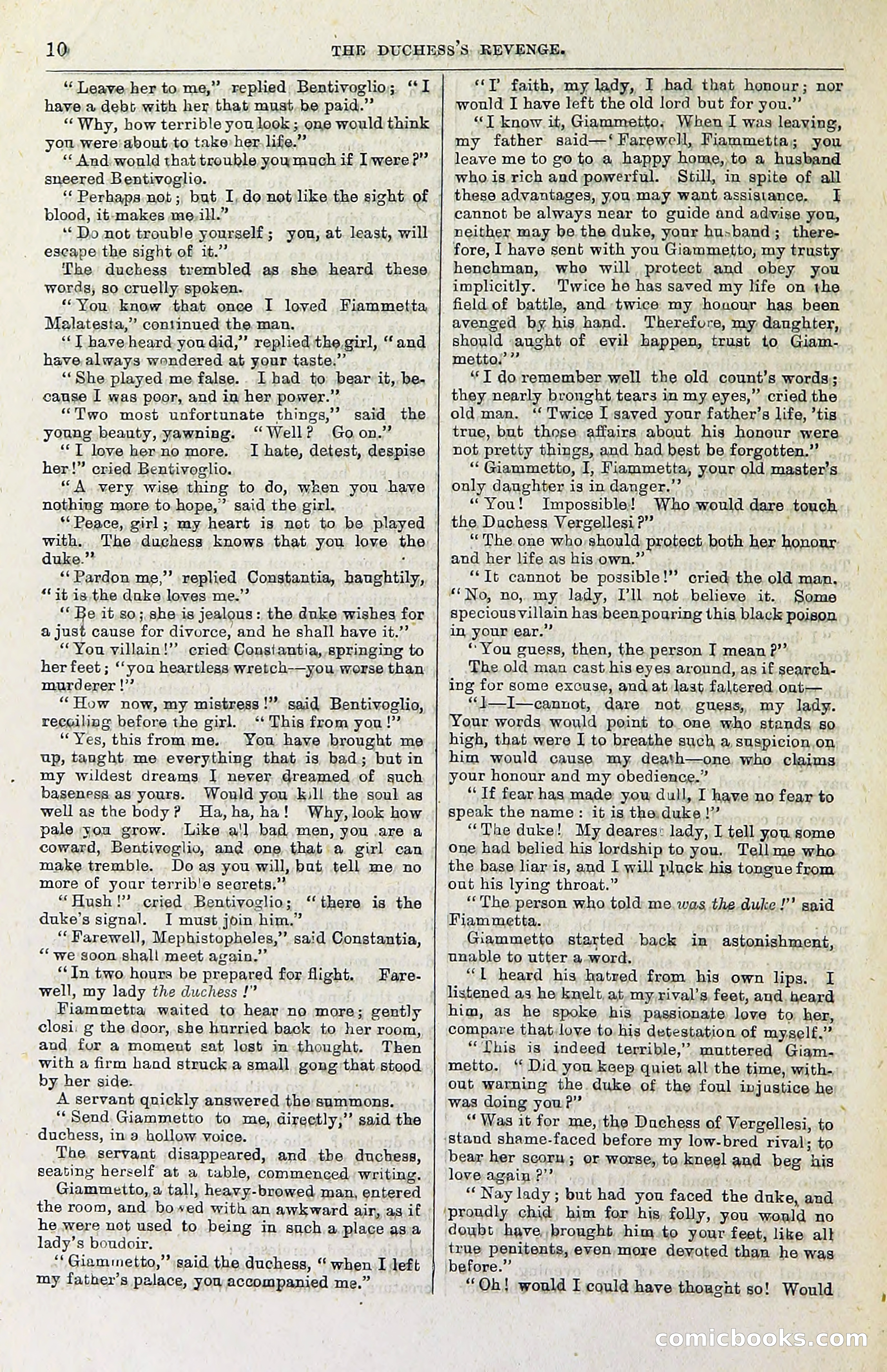 The Duchess's Revenge or The Three Warnings — page 12 of 20
