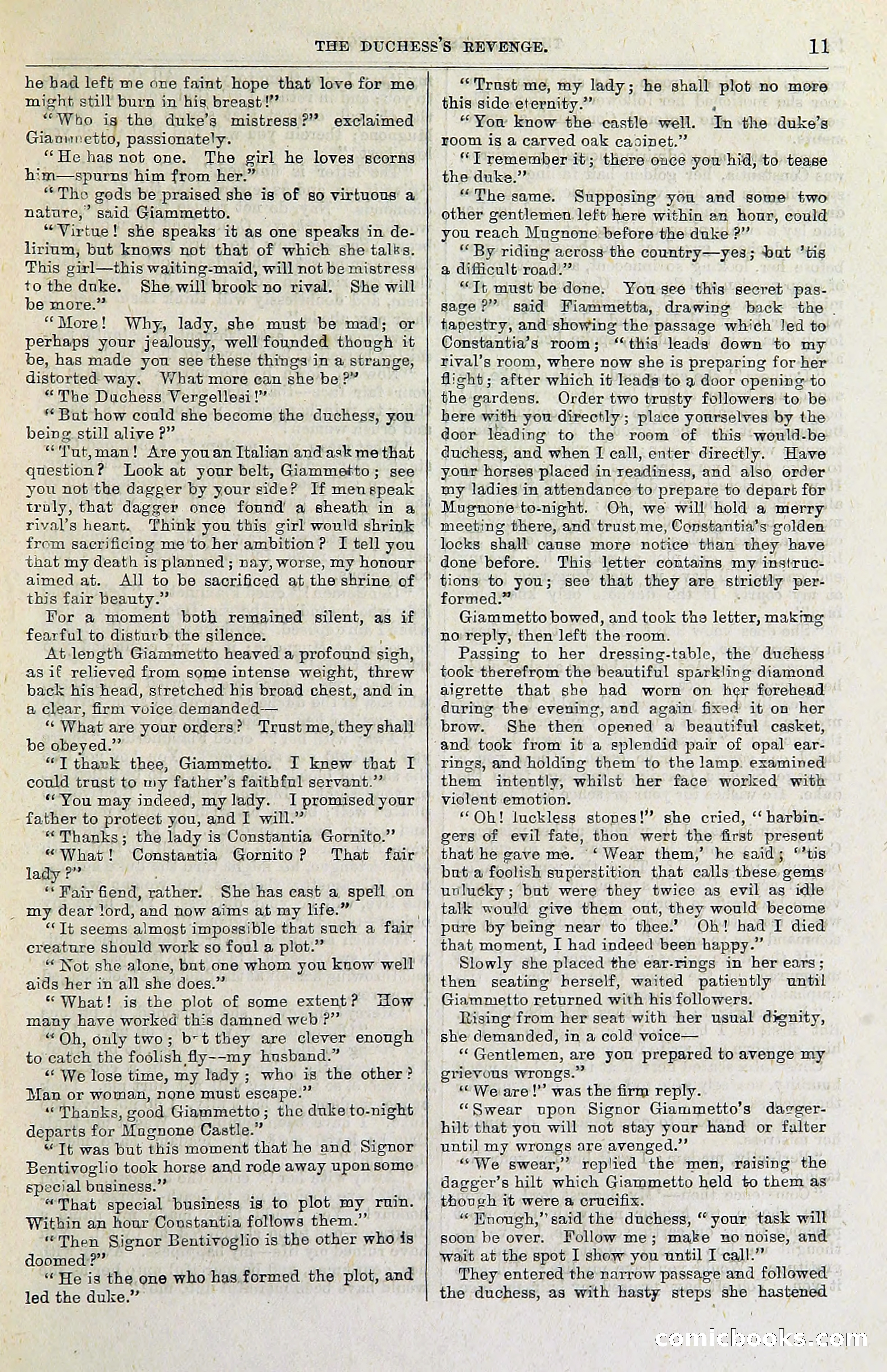 The Duchess's Revenge or The Three Warnings — page 13 of 20