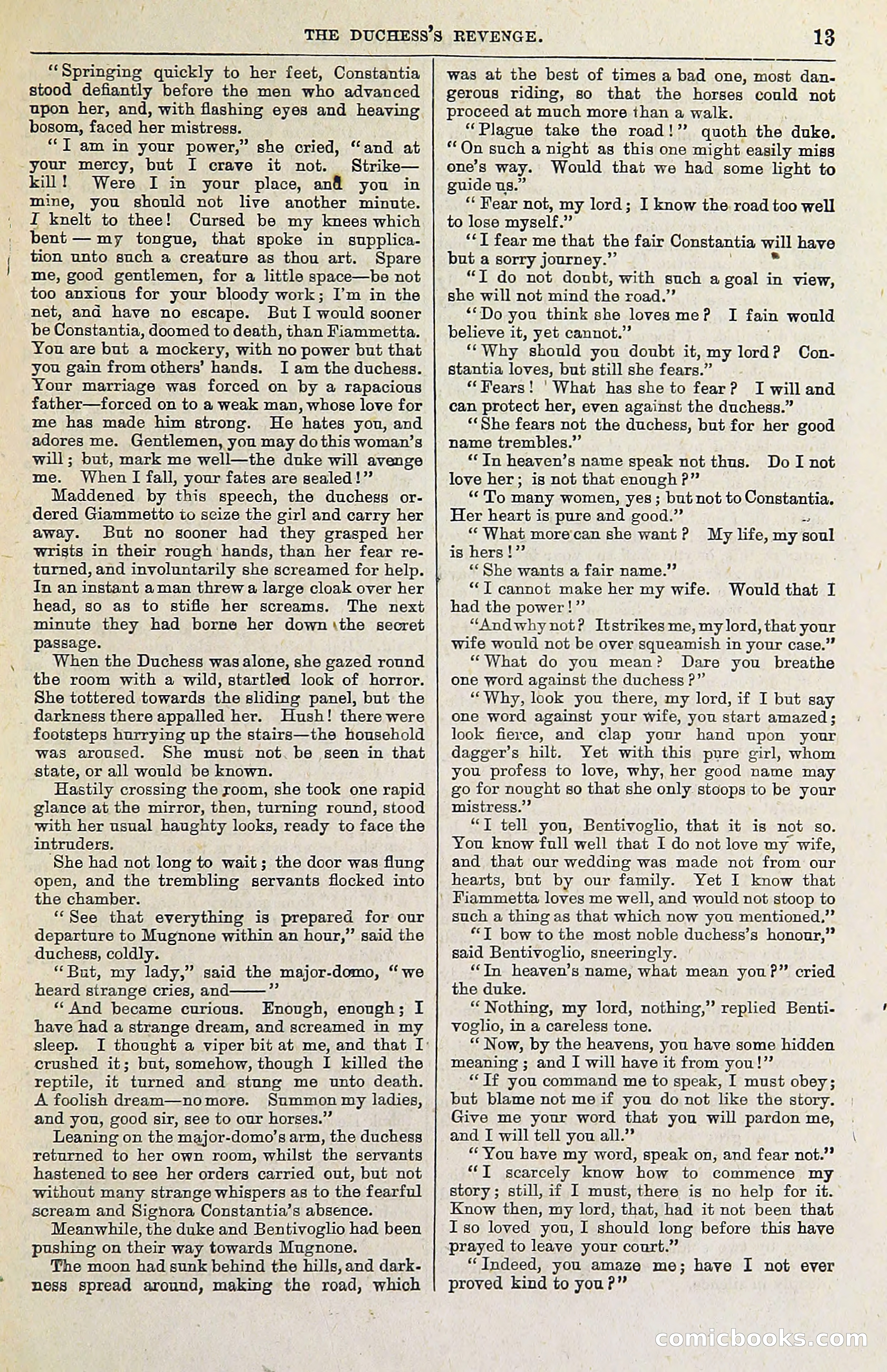 The Duchess's Revenge or The Three Warnings — page 15 of 20