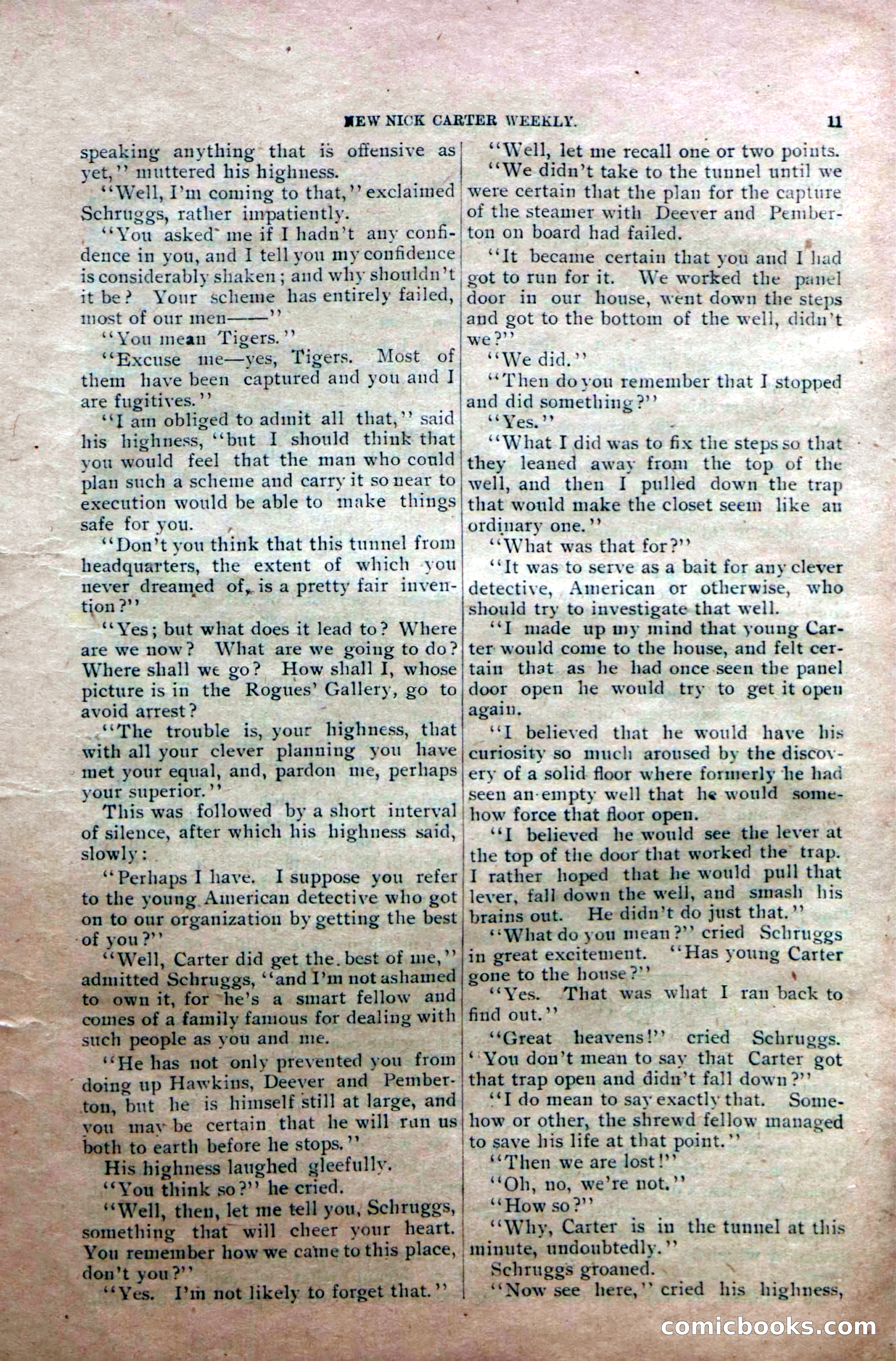 New Nick Carter Weekly, No. 8 — page 13 of 36