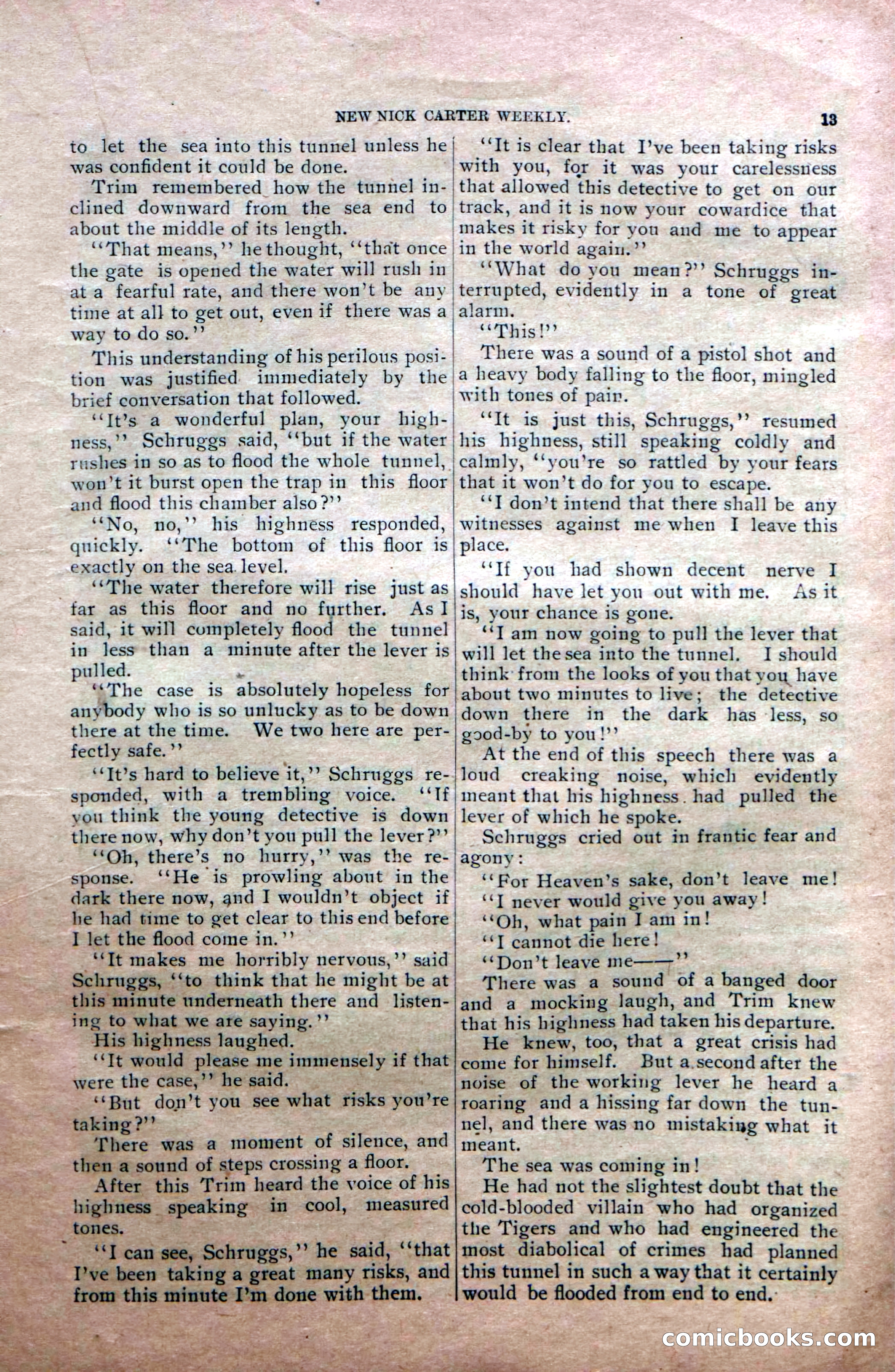 New Nick Carter Weekly, No. 8 — page 15 of 36