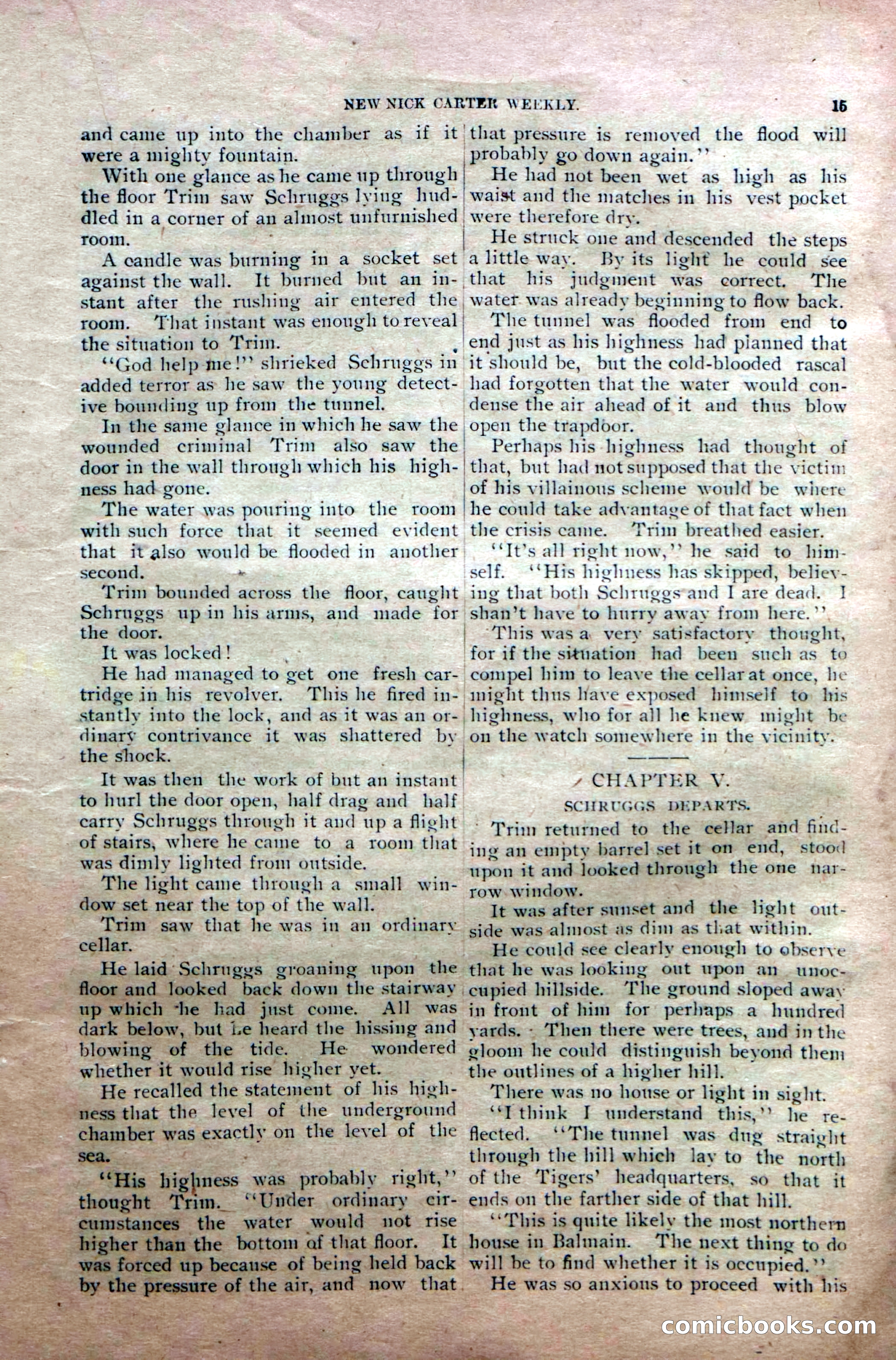 New Nick Carter Weekly, No. 8 — page 17 of 36