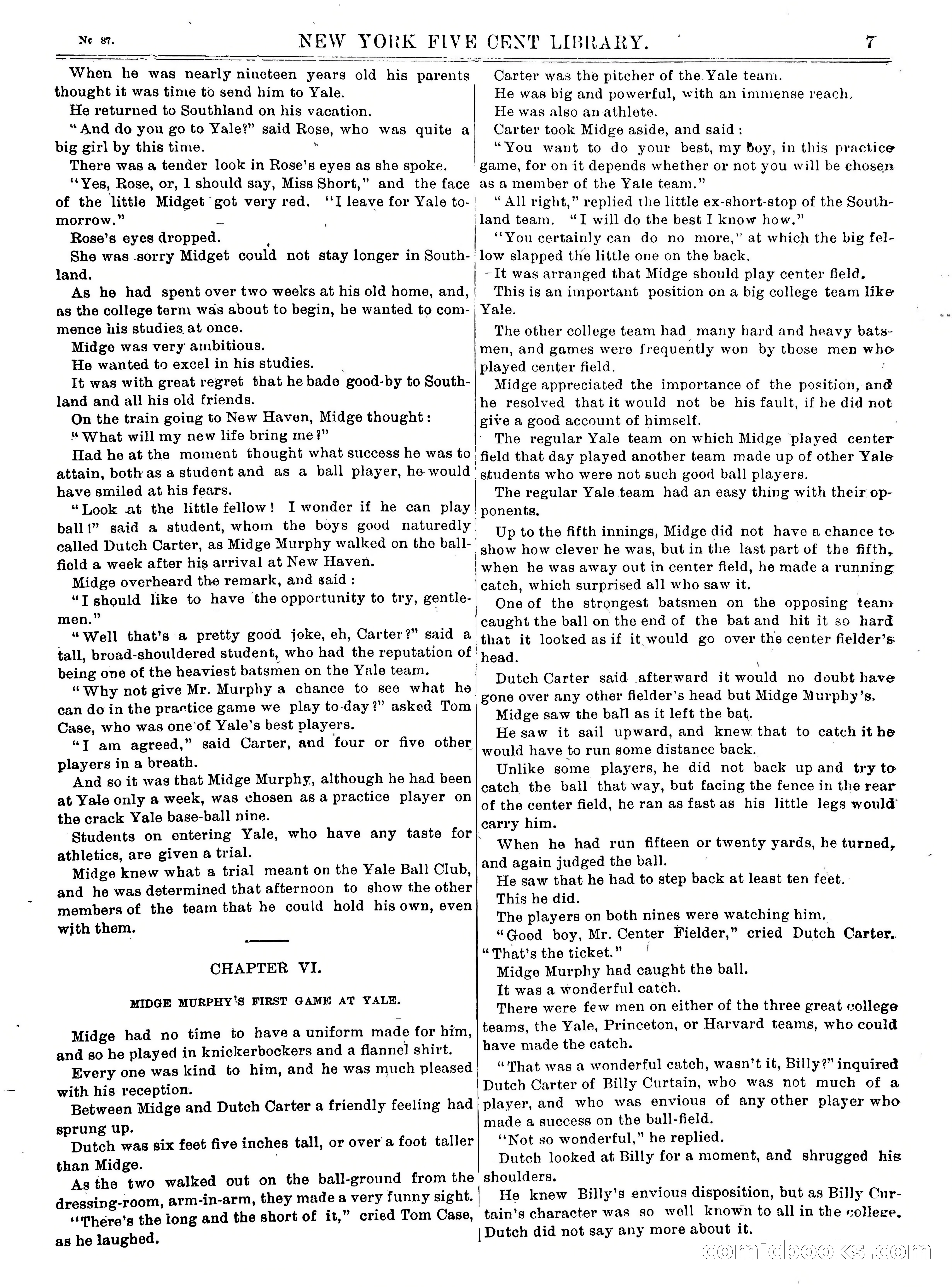 Yale Murphy, the Great Short-Stop — page 7 of 16