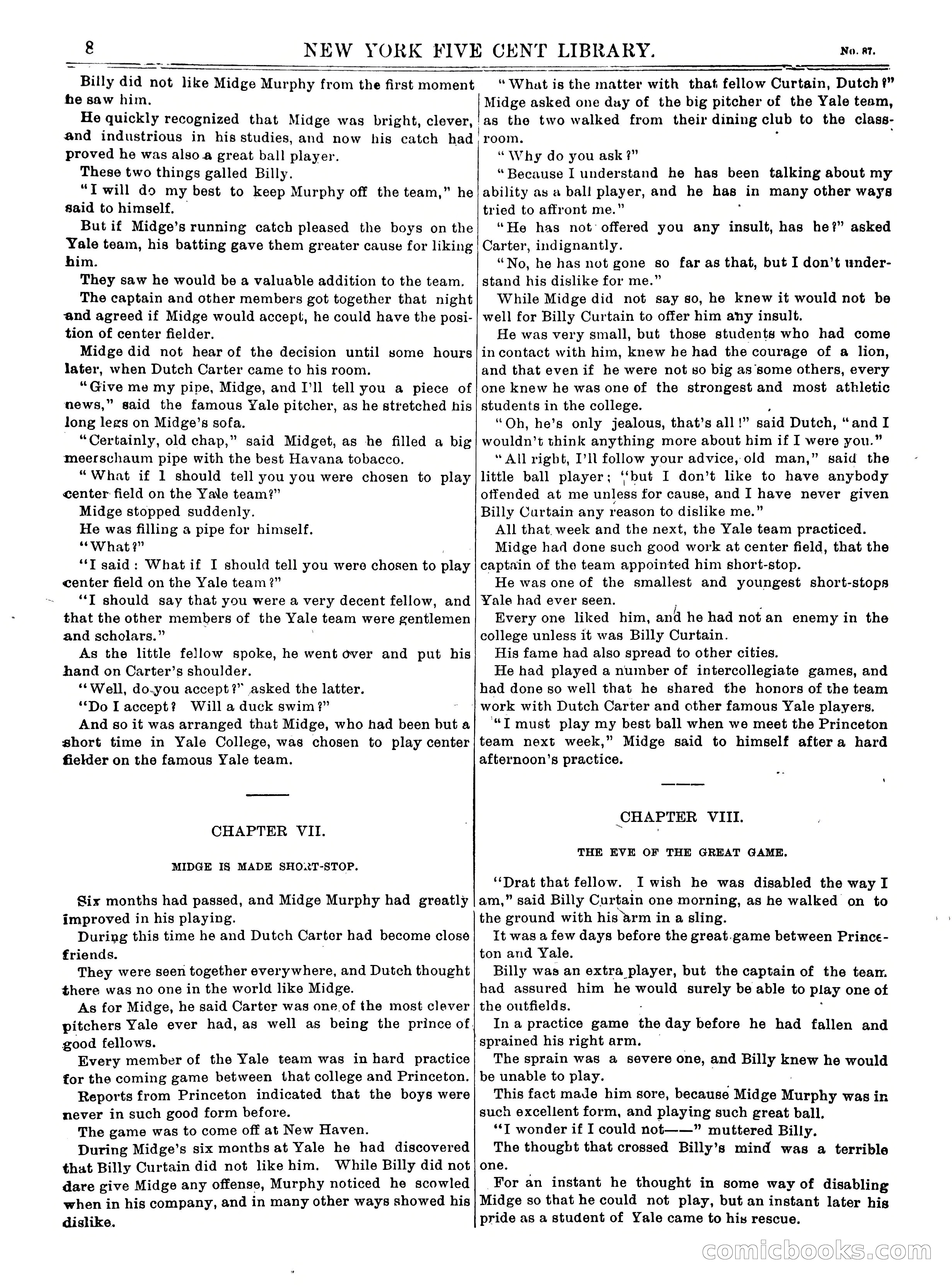 Yale Murphy, the Great Short-Stop — page 8 of 16