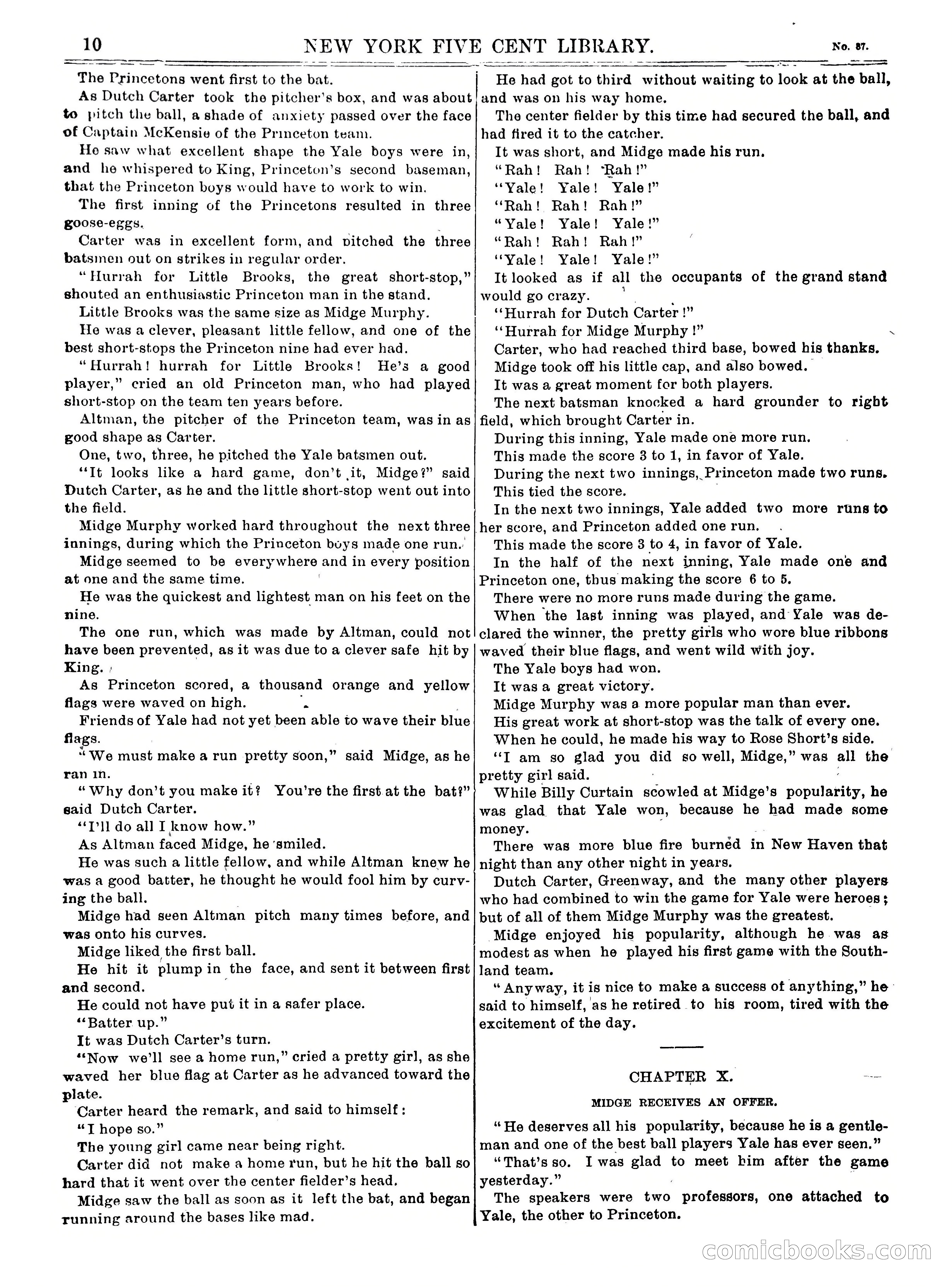 Yale Murphy, the Great Short-Stop — page 10 of 16