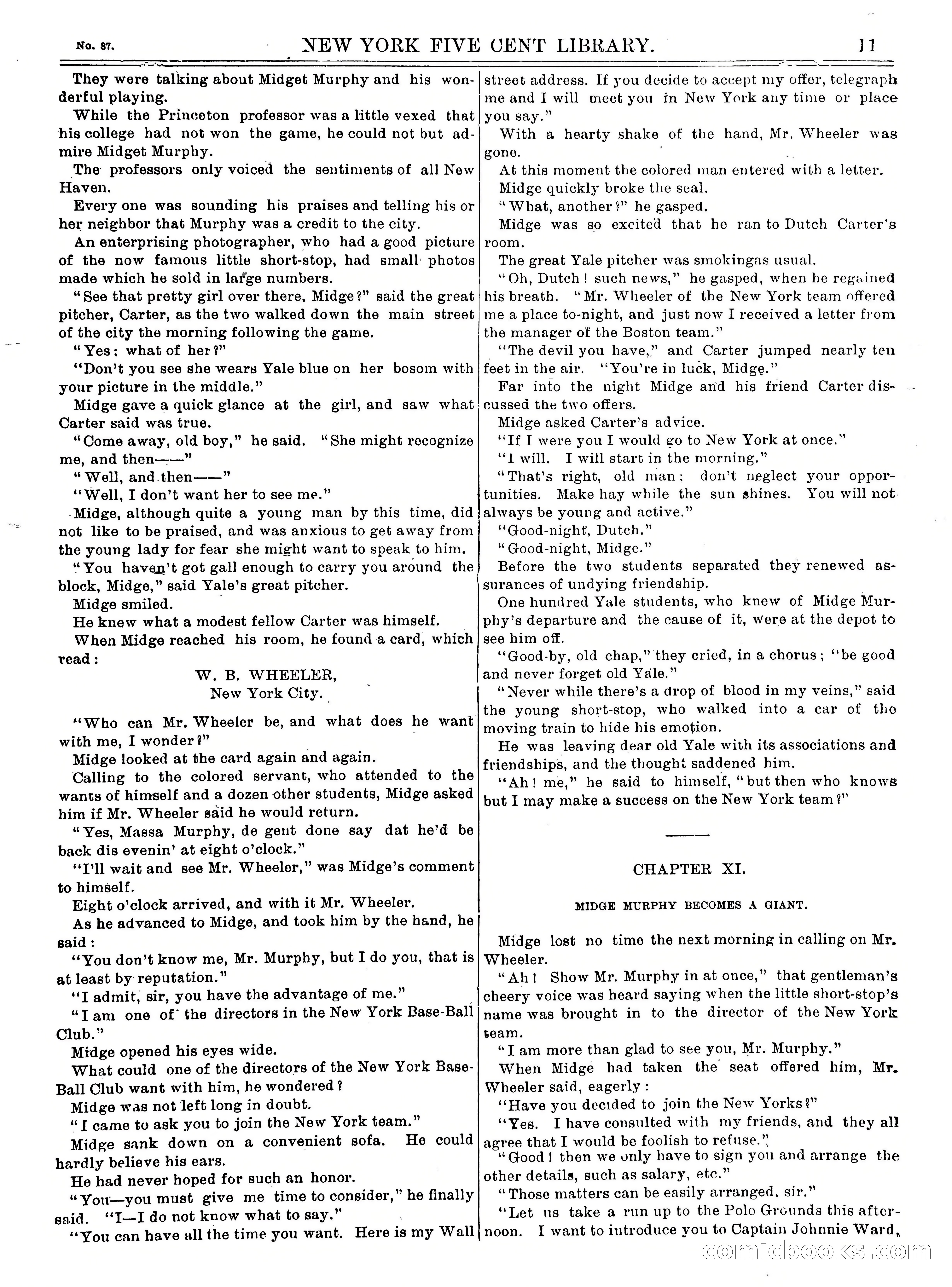 Yale Murphy, the Great Short-Stop — page 11 of 16
