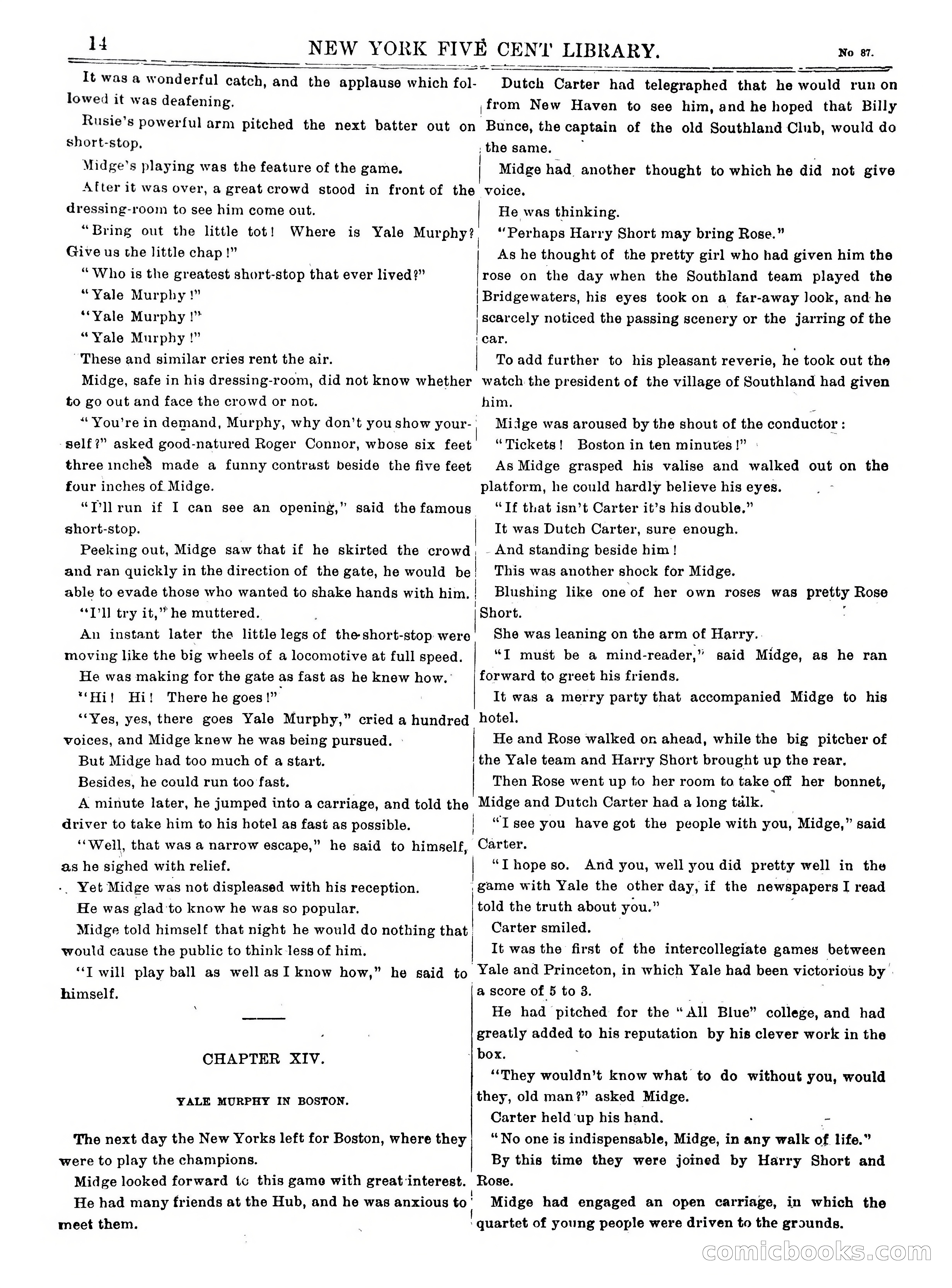 Yale Murphy, the Great Short-Stop — page 14 of 16