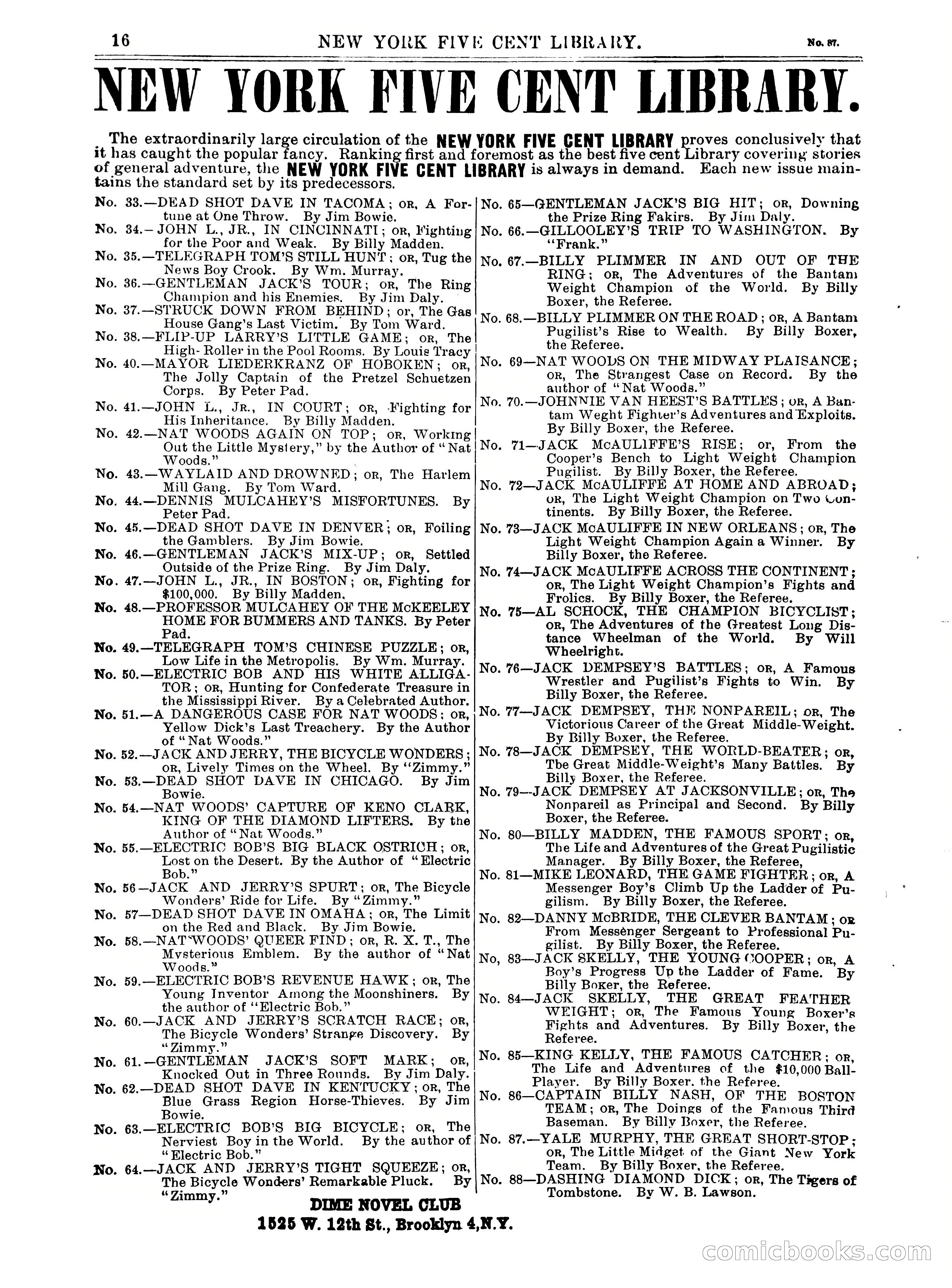 Yale Murphy, the Great Short-Stop — page 16 of 16