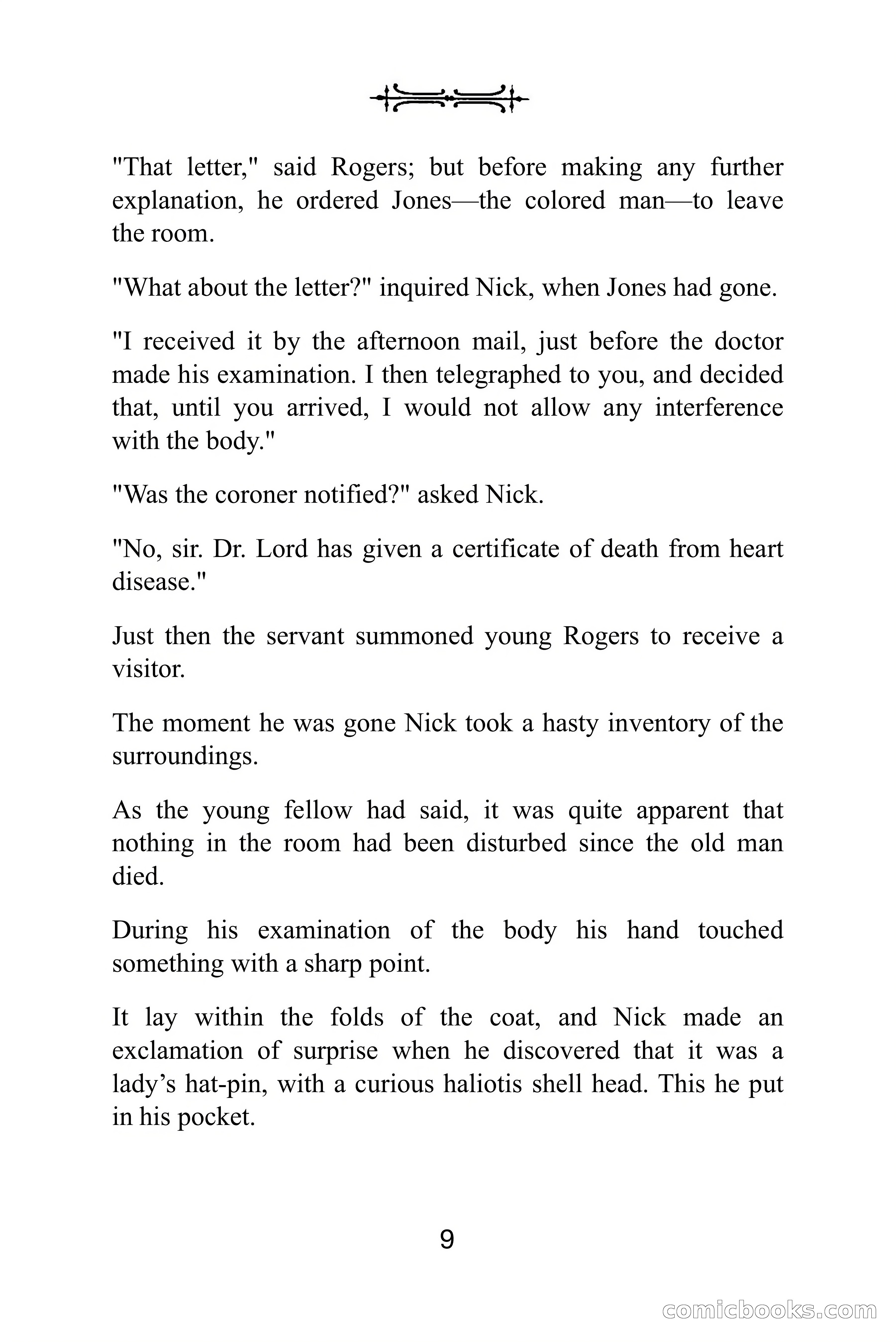 Nick Carter Weekly: The Little Glass Vial — page 9 of 86