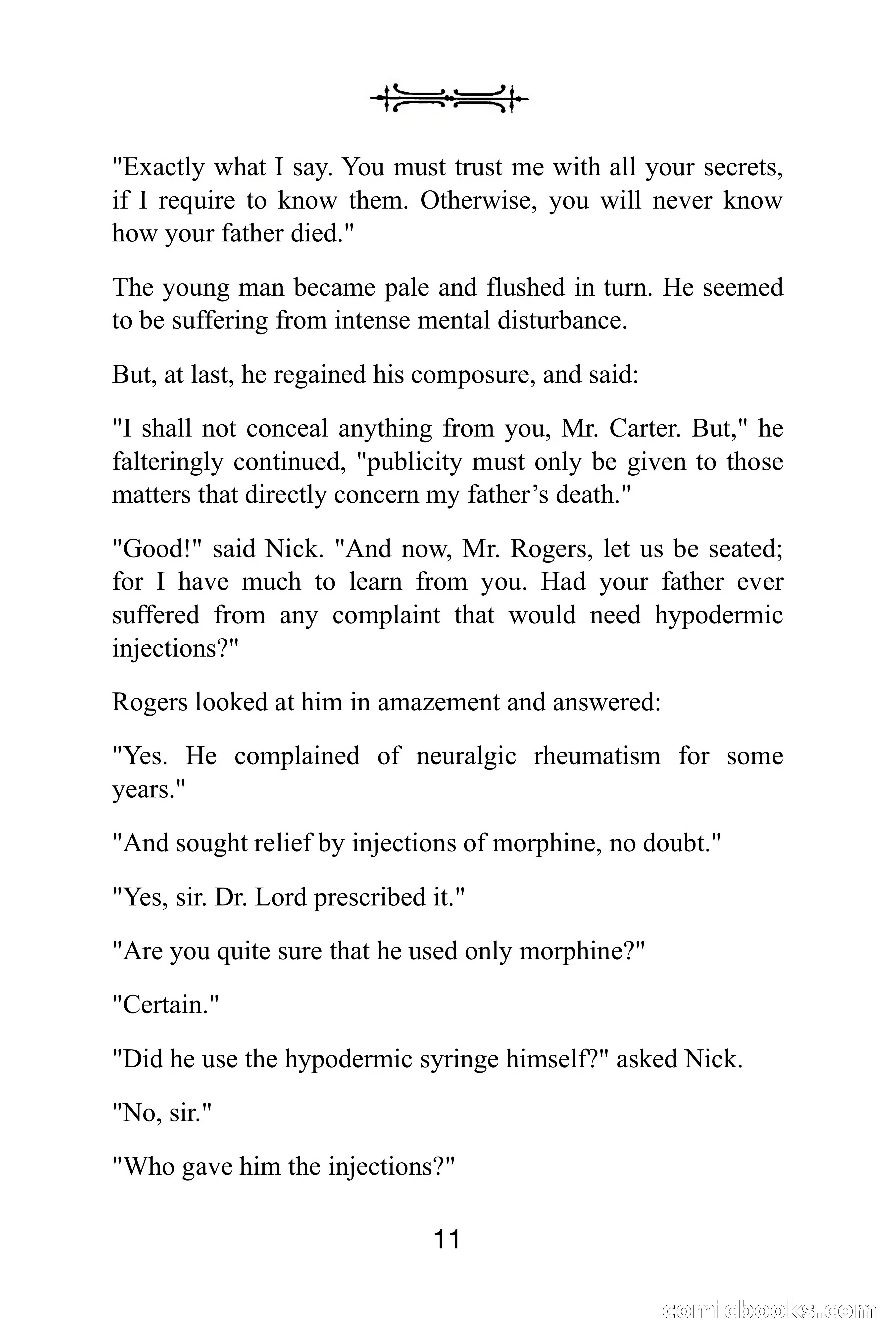 Nick Carter Weekly: The Little Glass Vial — page 11 of 86