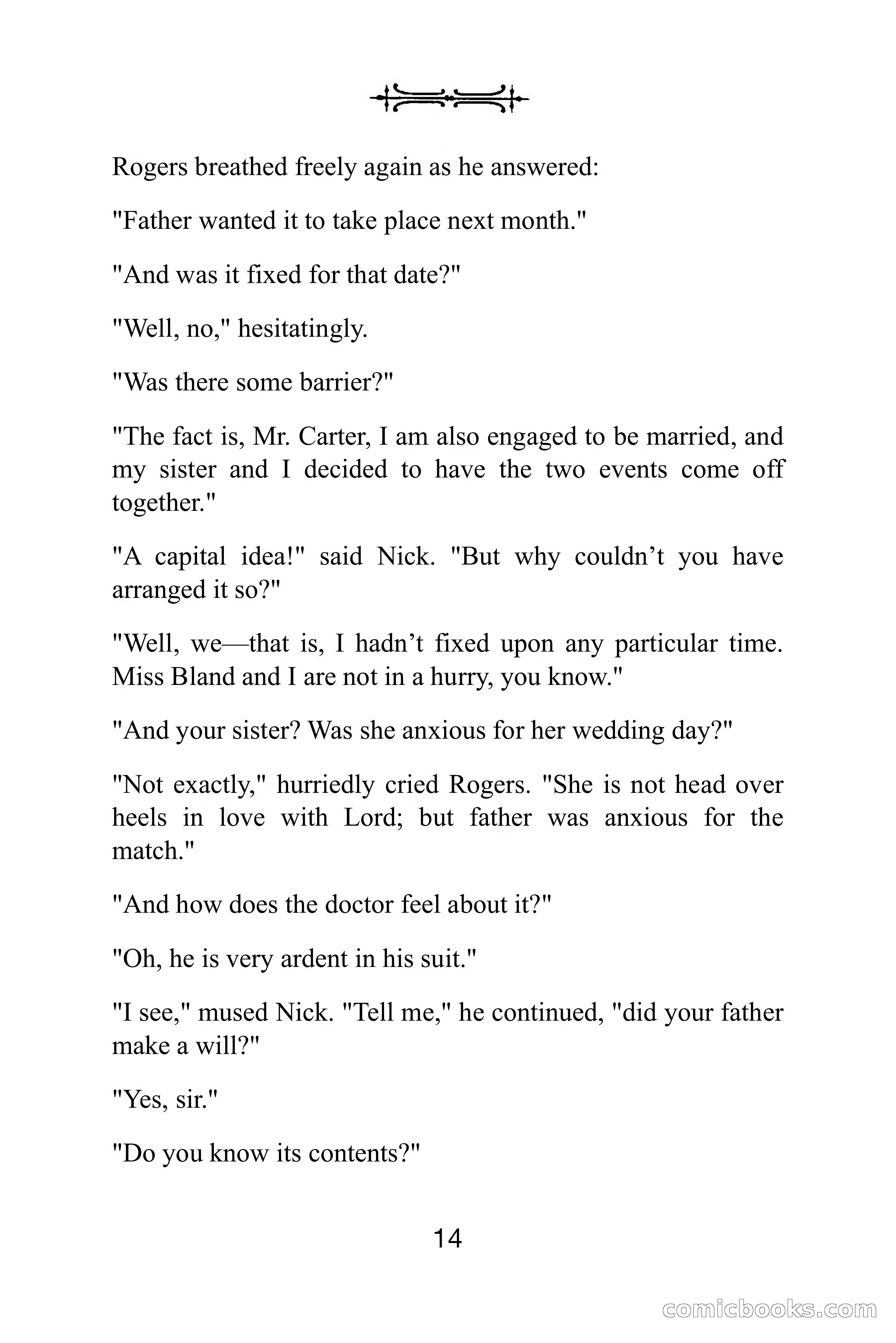 Nick Carter Weekly: The Little Glass Vial — page 14 of 86