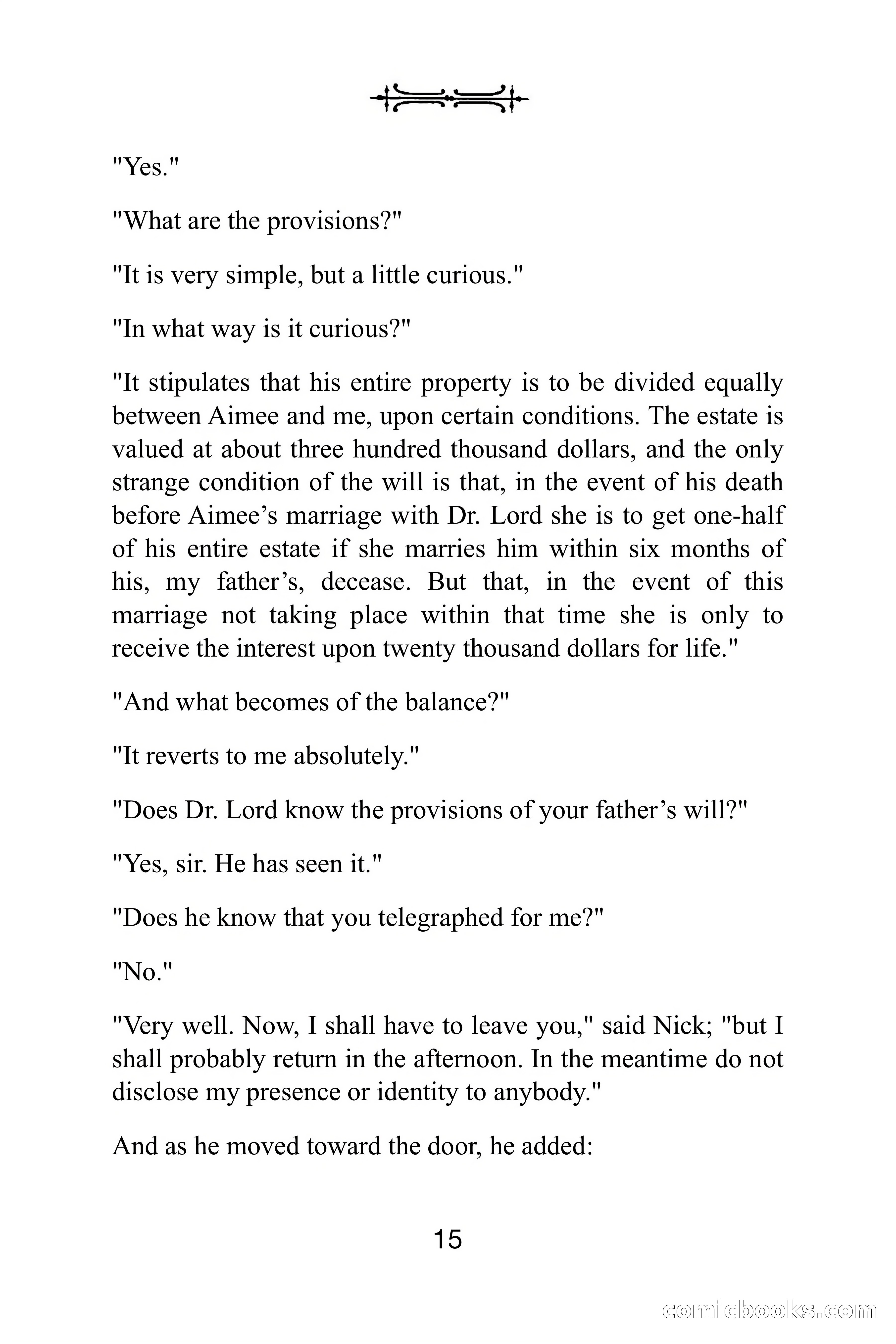 Nick Carter Weekly: The Little Glass Vial — page 15 of 86