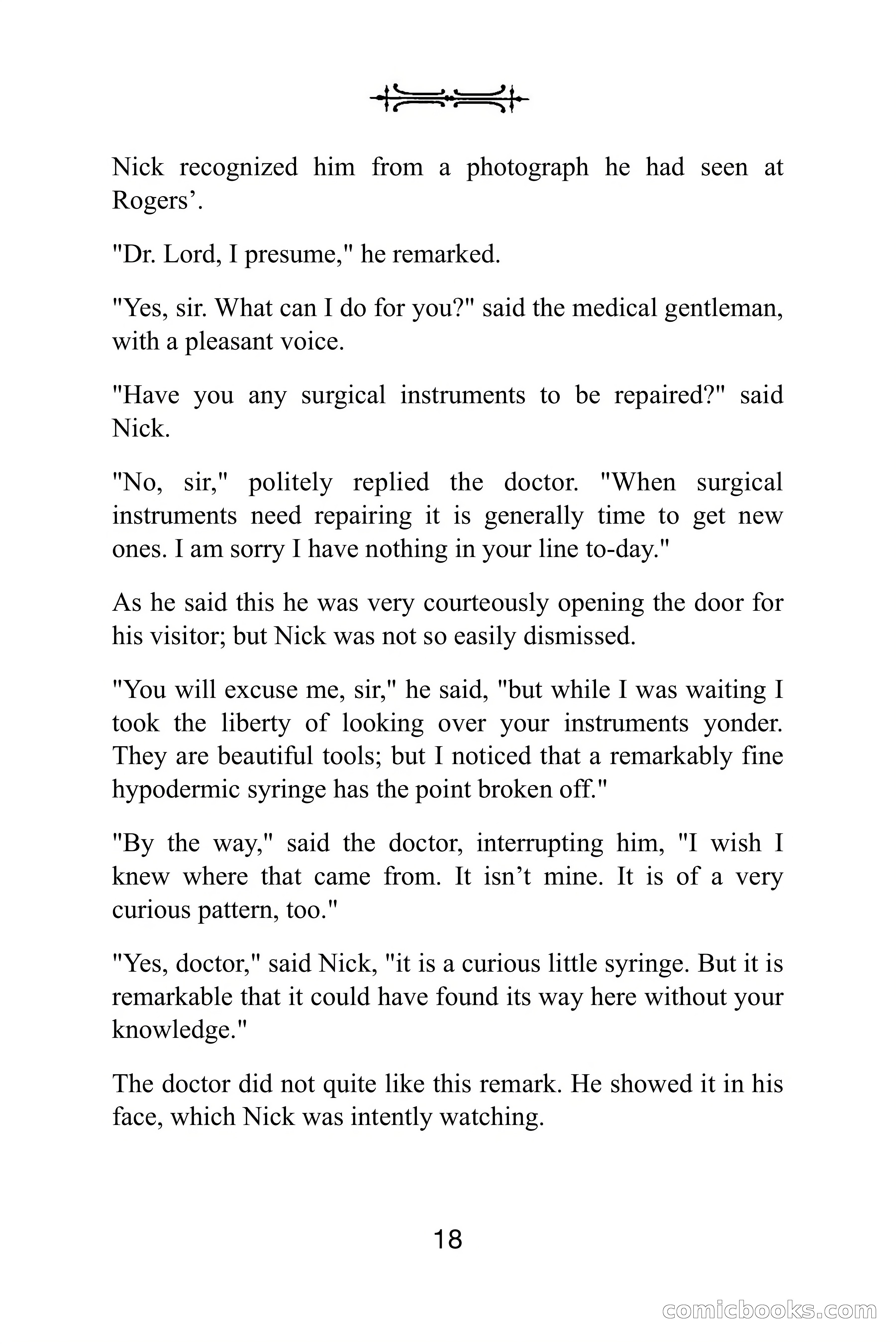 Nick Carter Weekly: The Little Glass Vial — page 18 of 86