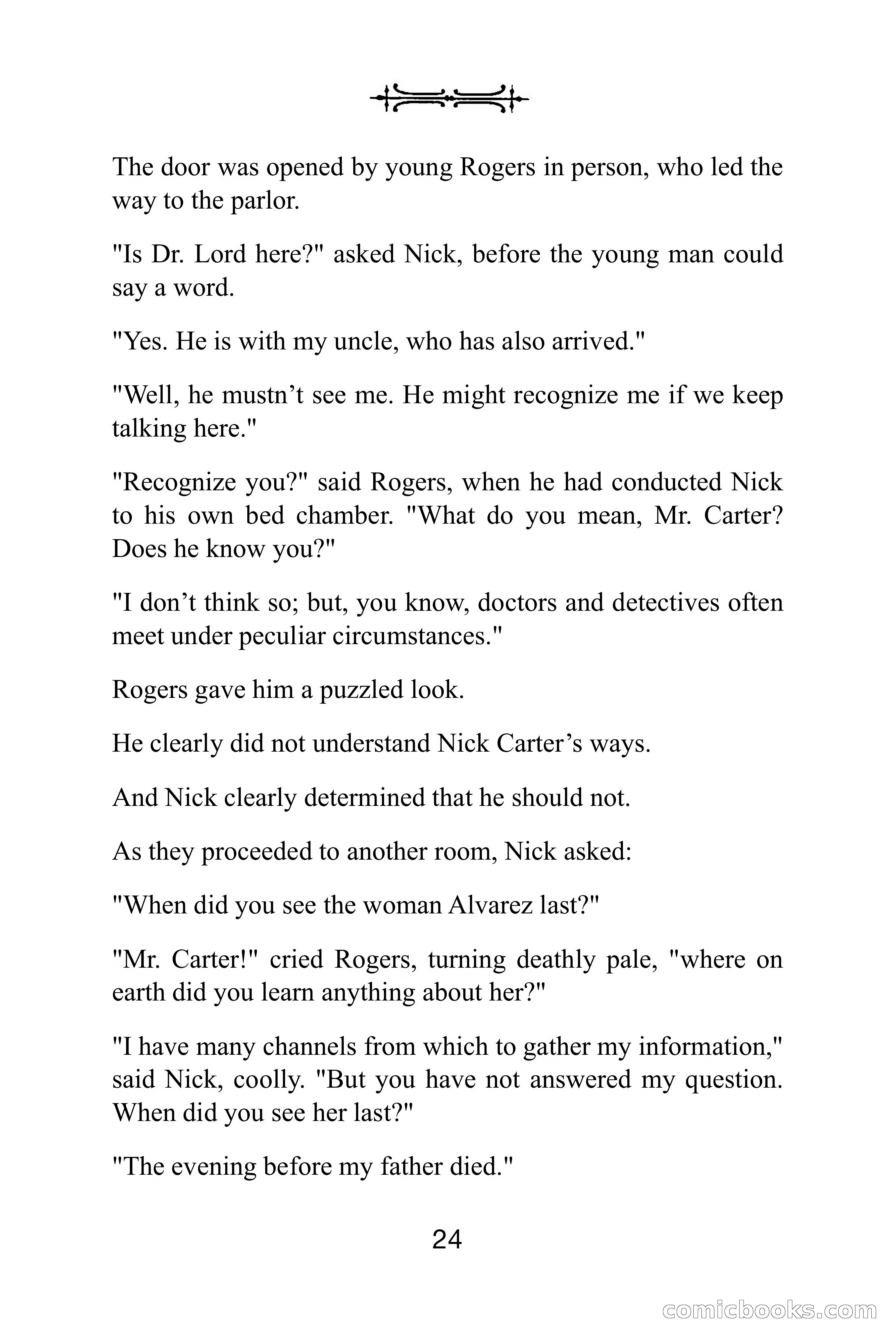 Nick Carter Weekly: The Little Glass Vial — page 24 of 86