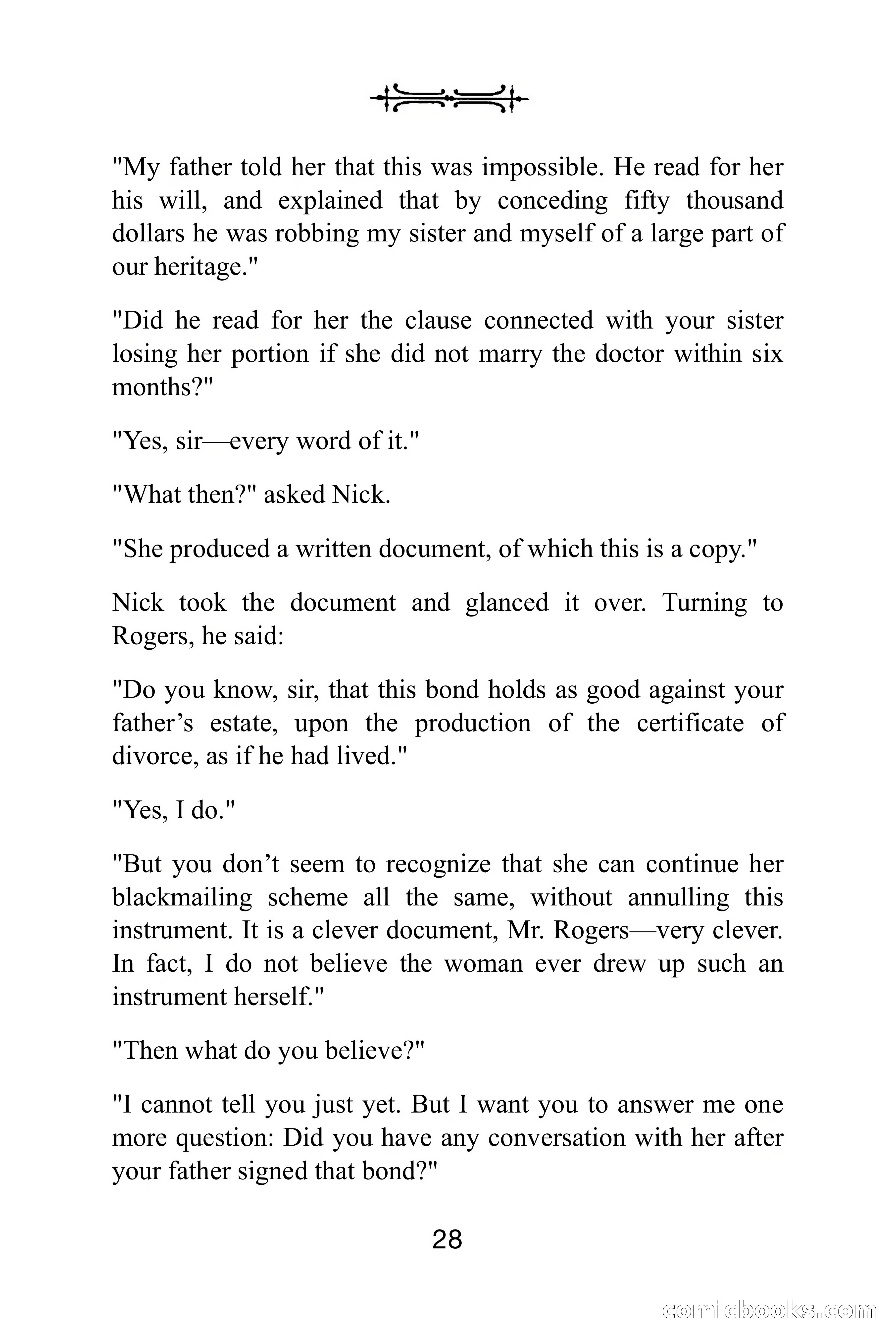 Nick Carter Weekly: The Little Glass Vial — page 28 of 86