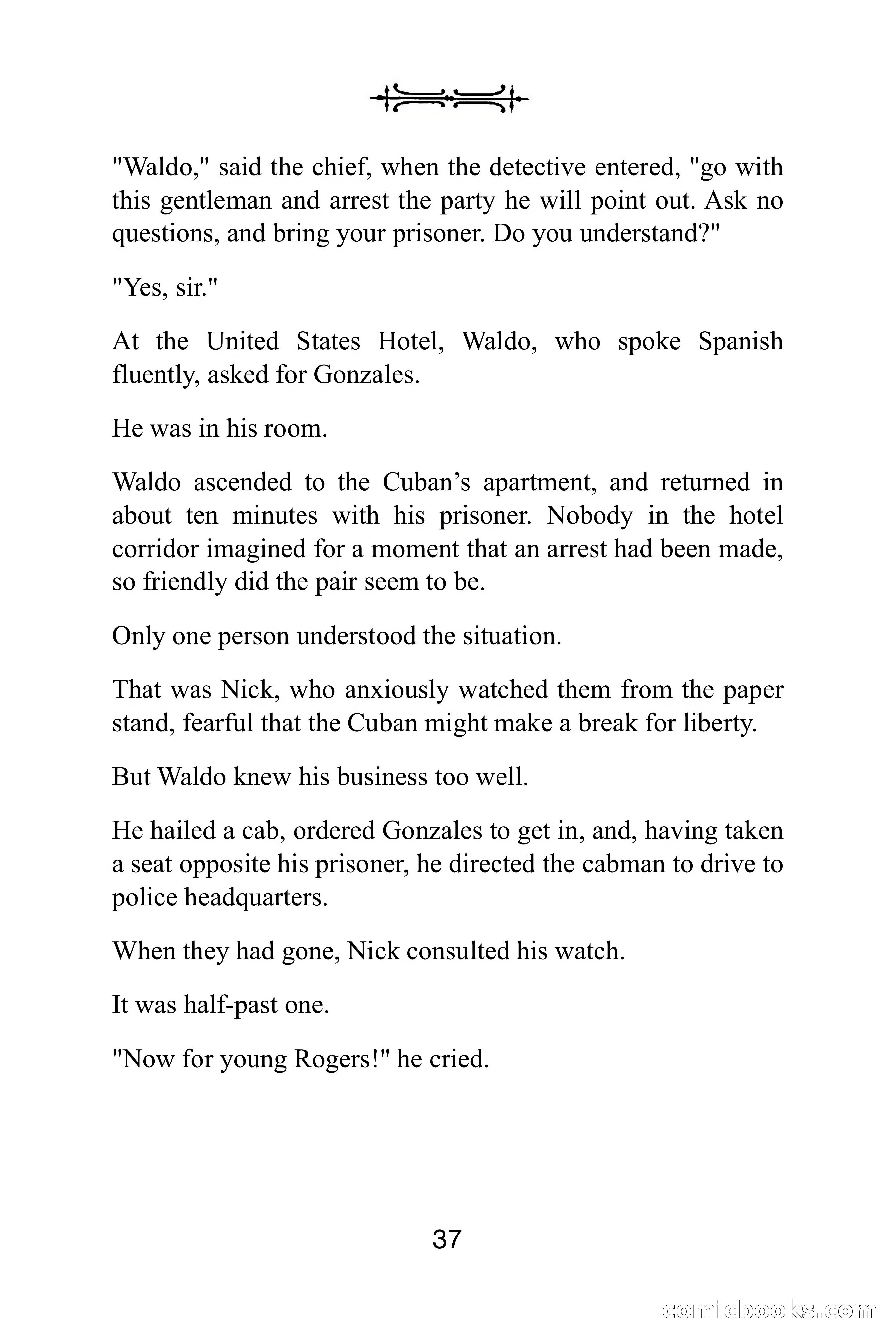 Nick Carter Weekly: The Little Glass Vial — page 37 of 86