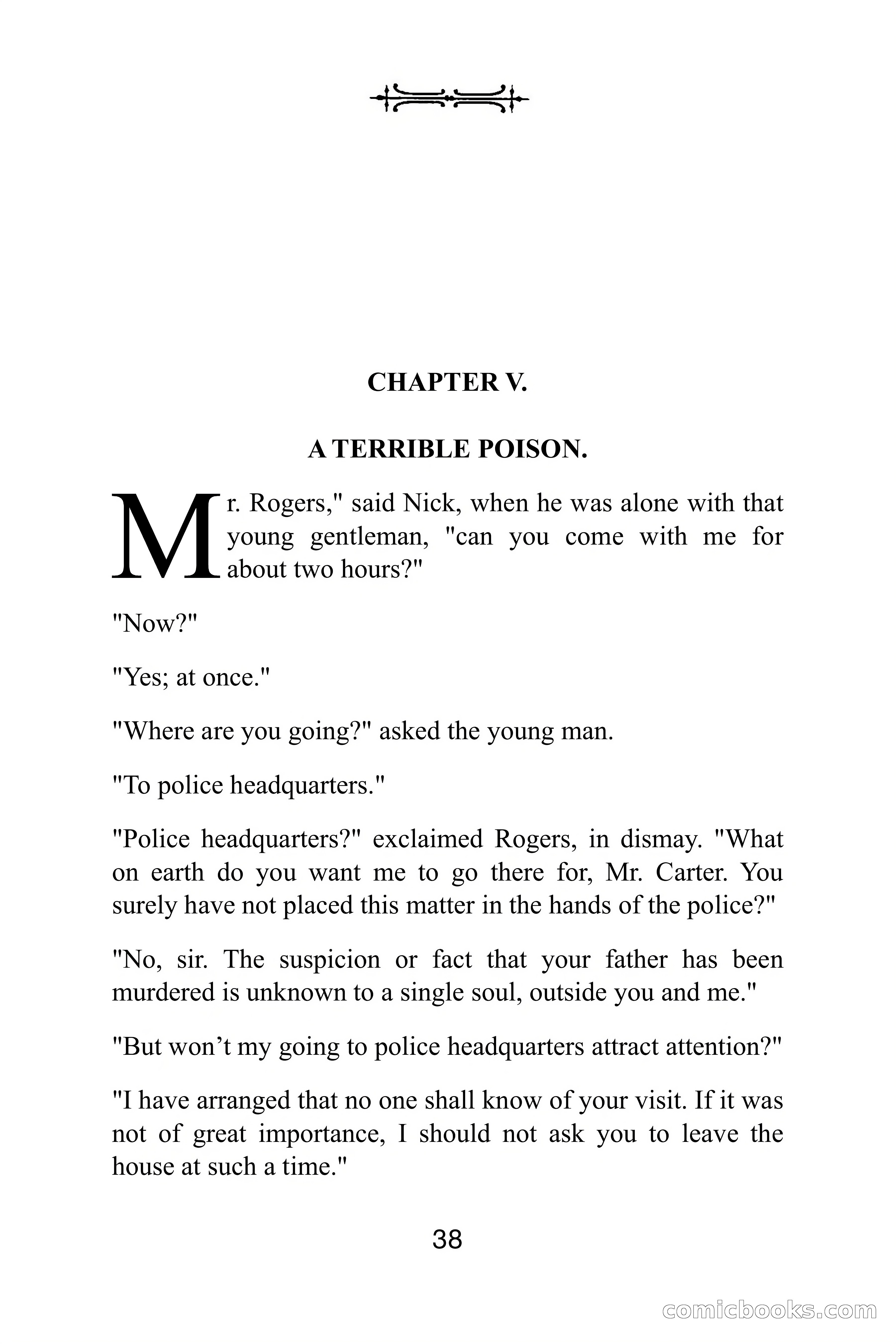 Nick Carter Weekly: The Little Glass Vial — page 38 of 86