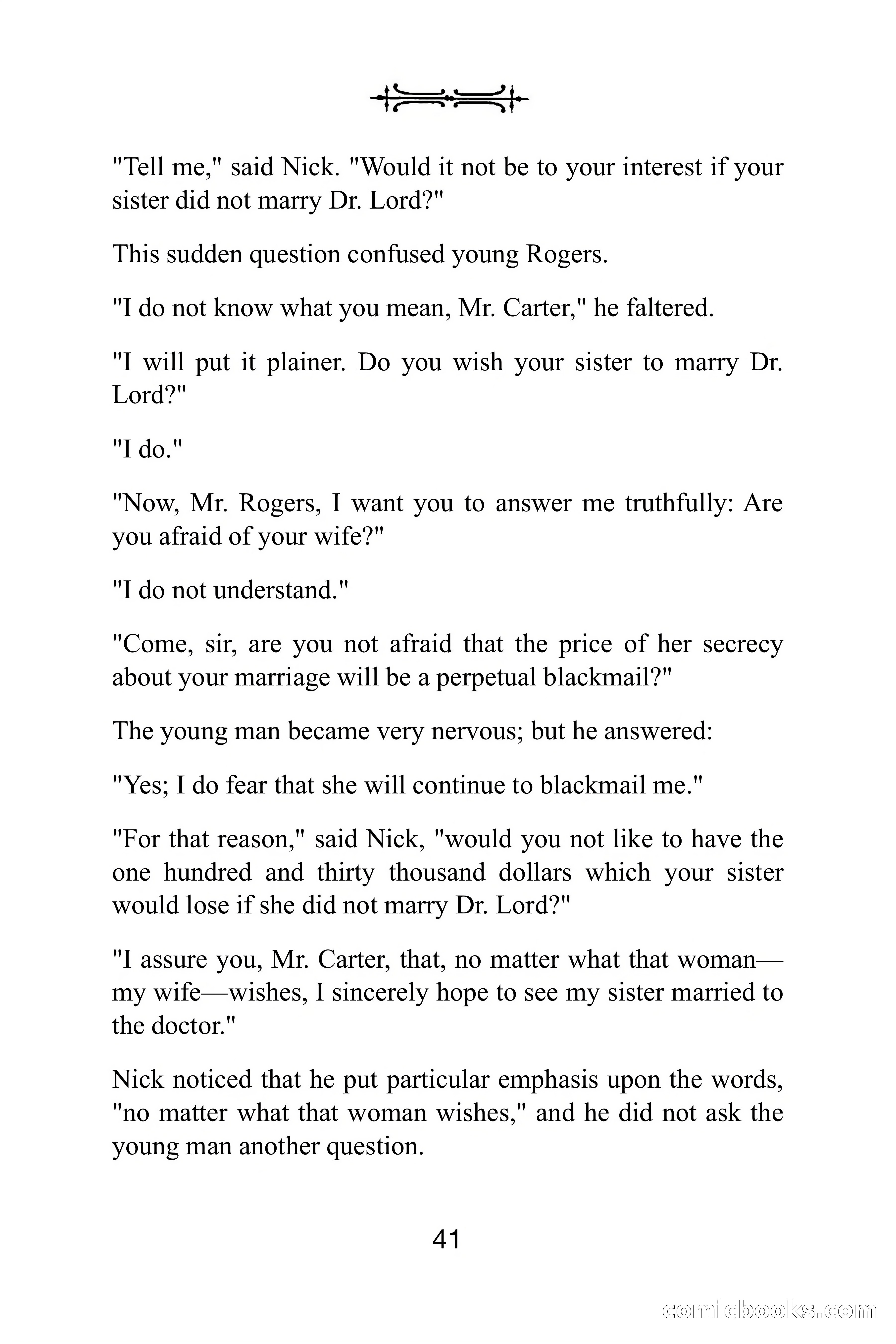 Nick Carter Weekly: The Little Glass Vial — page 41 of 86