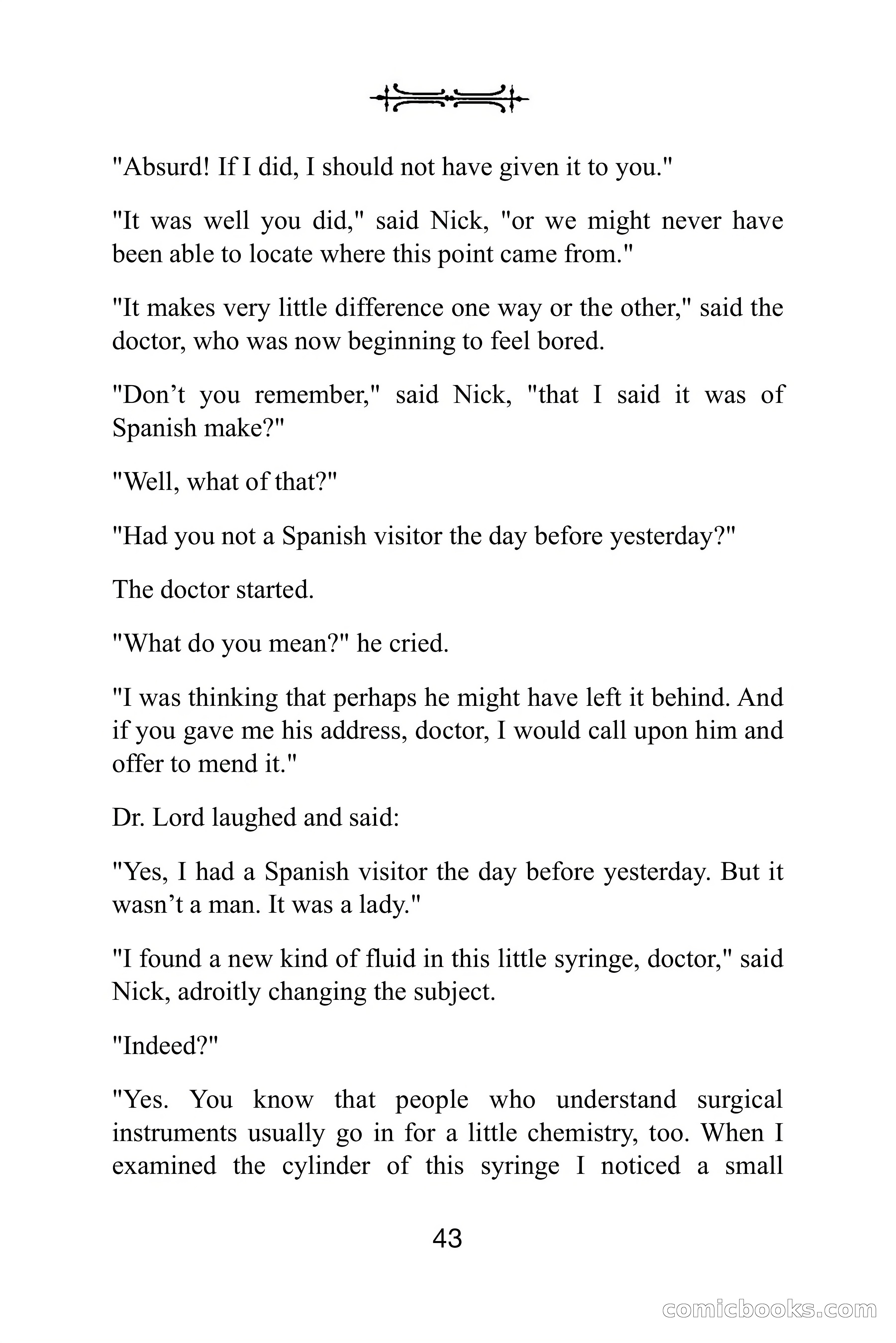 Nick Carter Weekly: The Little Glass Vial — page 43 of 86