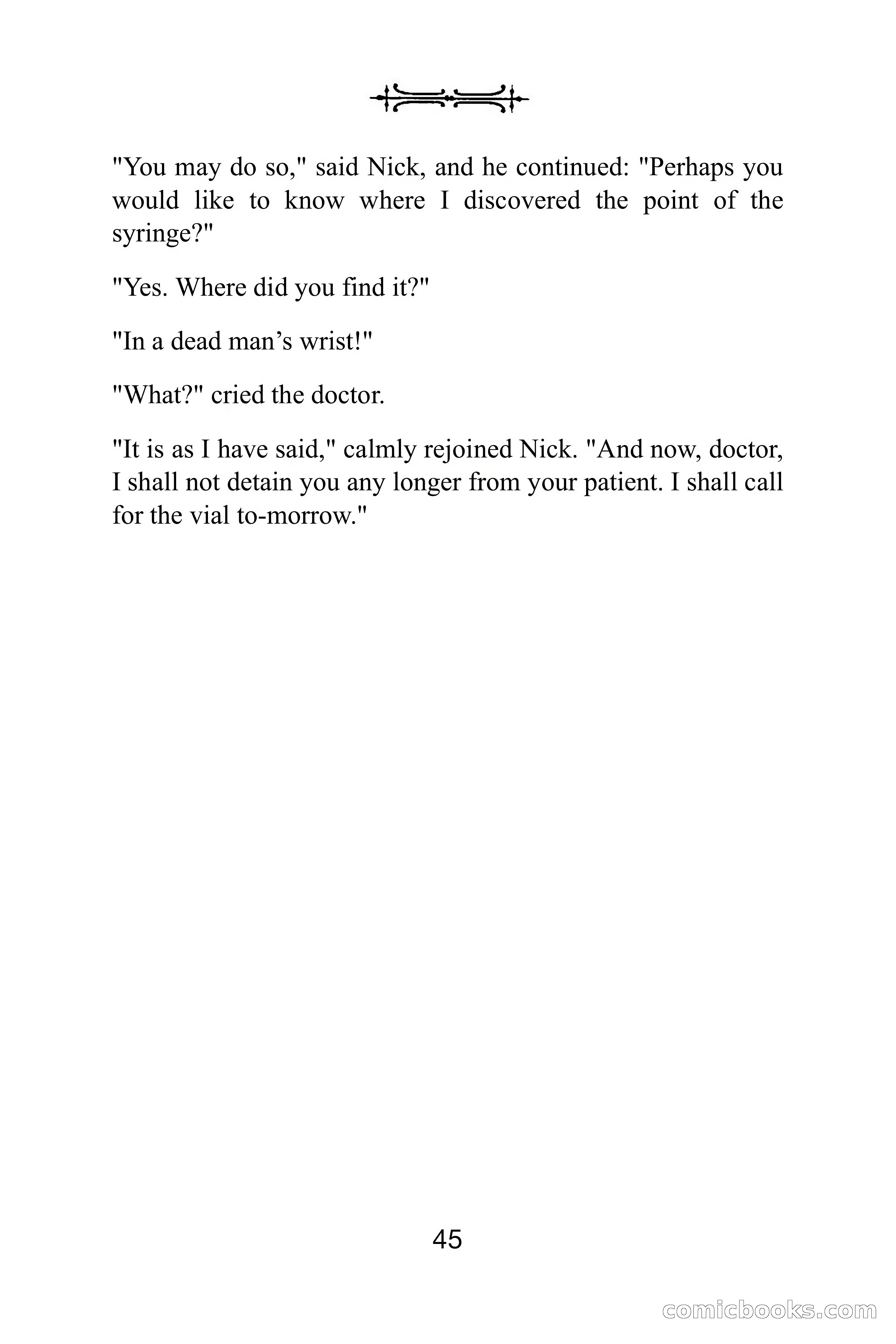 Nick Carter Weekly: The Little Glass Vial — page 45 of 86