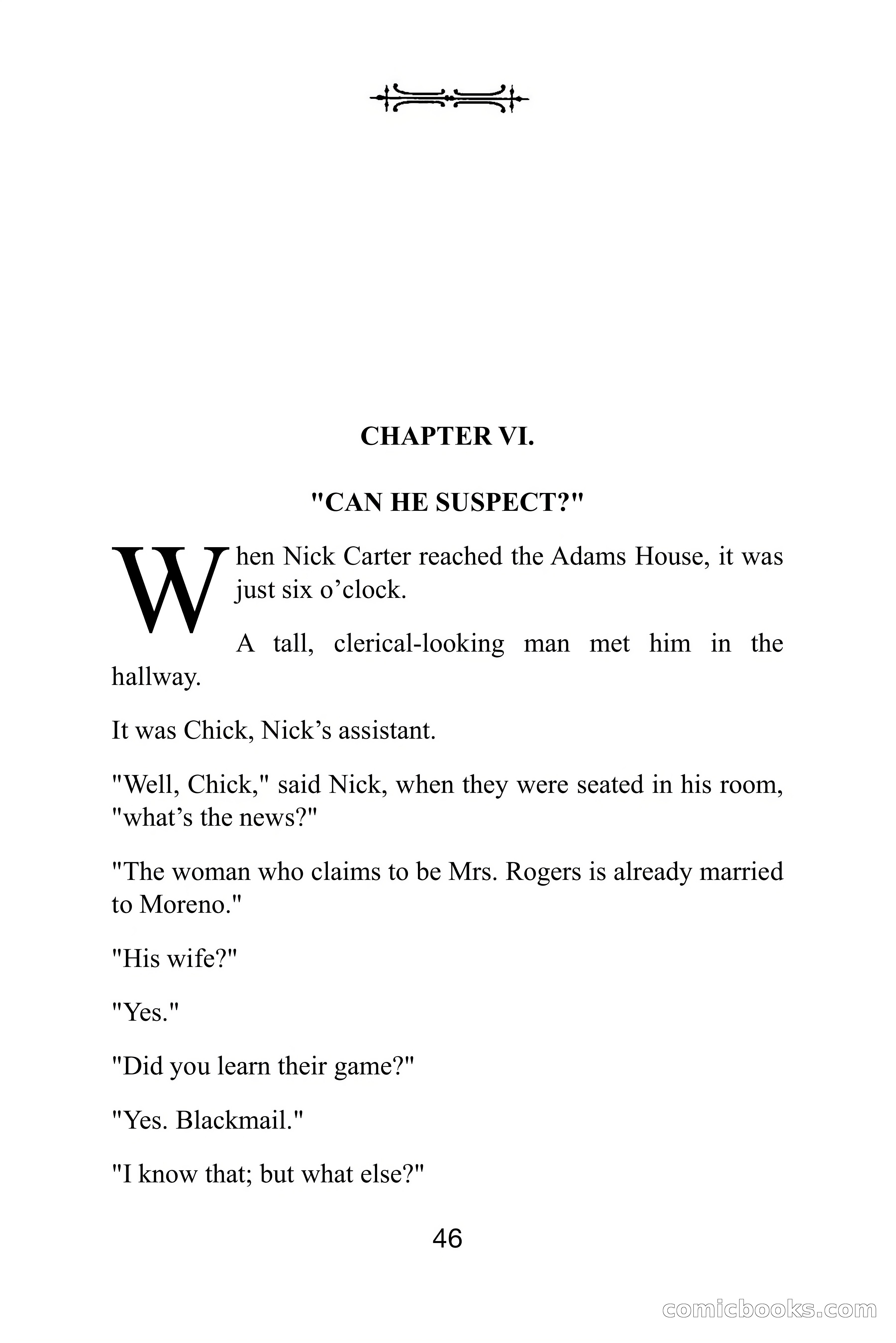 Nick Carter Weekly: The Little Glass Vial — page 46 of 86