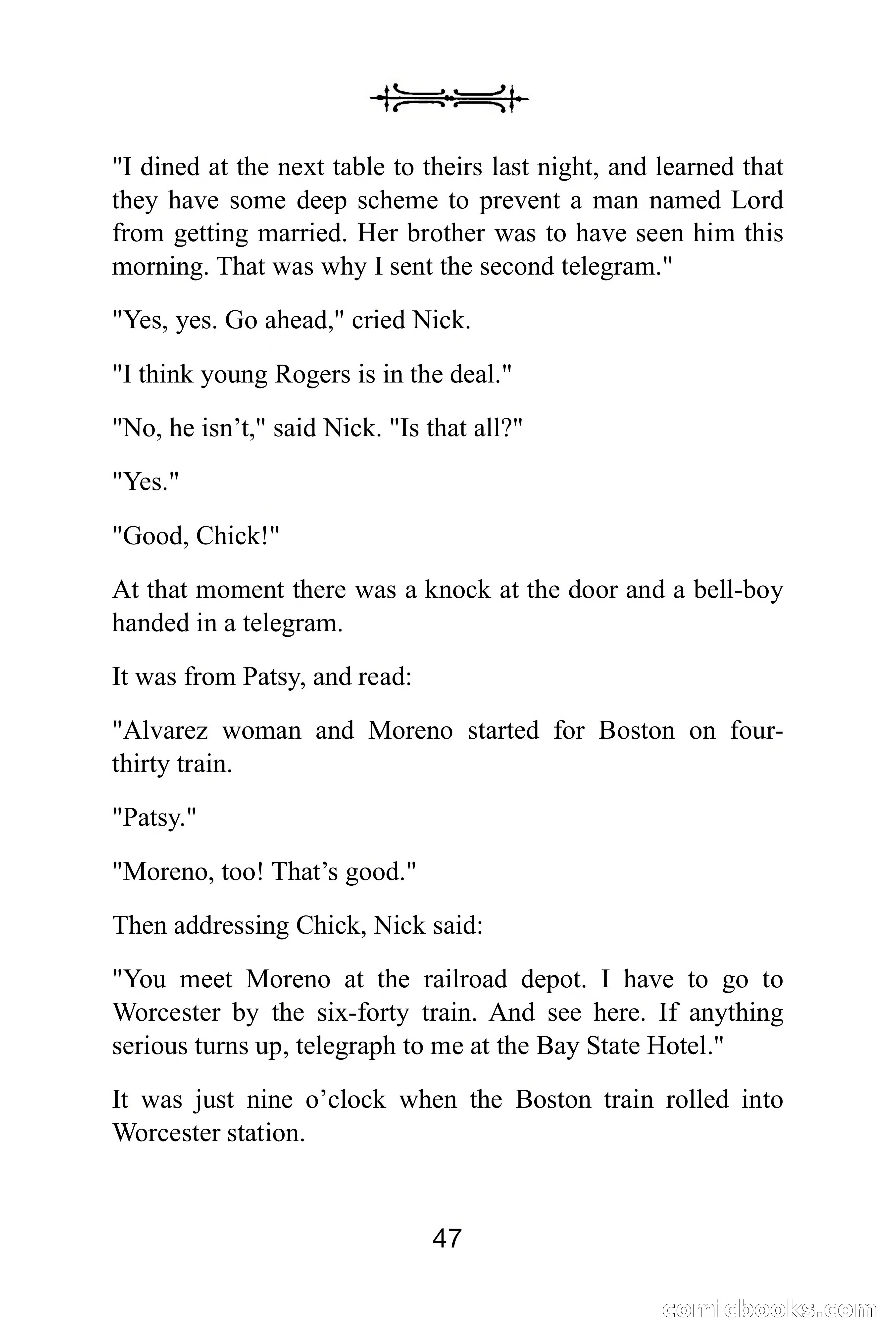 Nick Carter Weekly: The Little Glass Vial — page 47 of 86