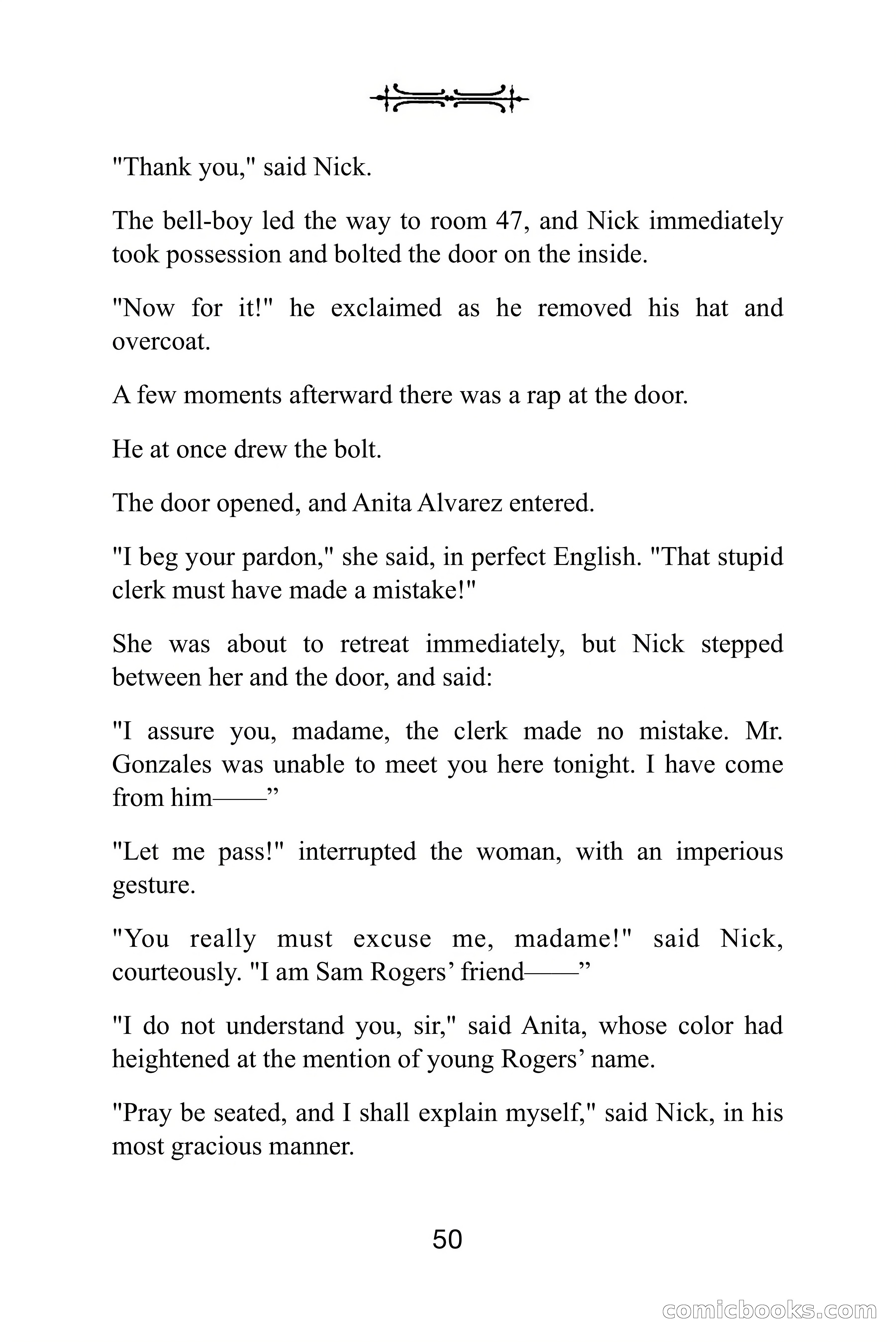Nick Carter Weekly: The Little Glass Vial — page 50 of 86