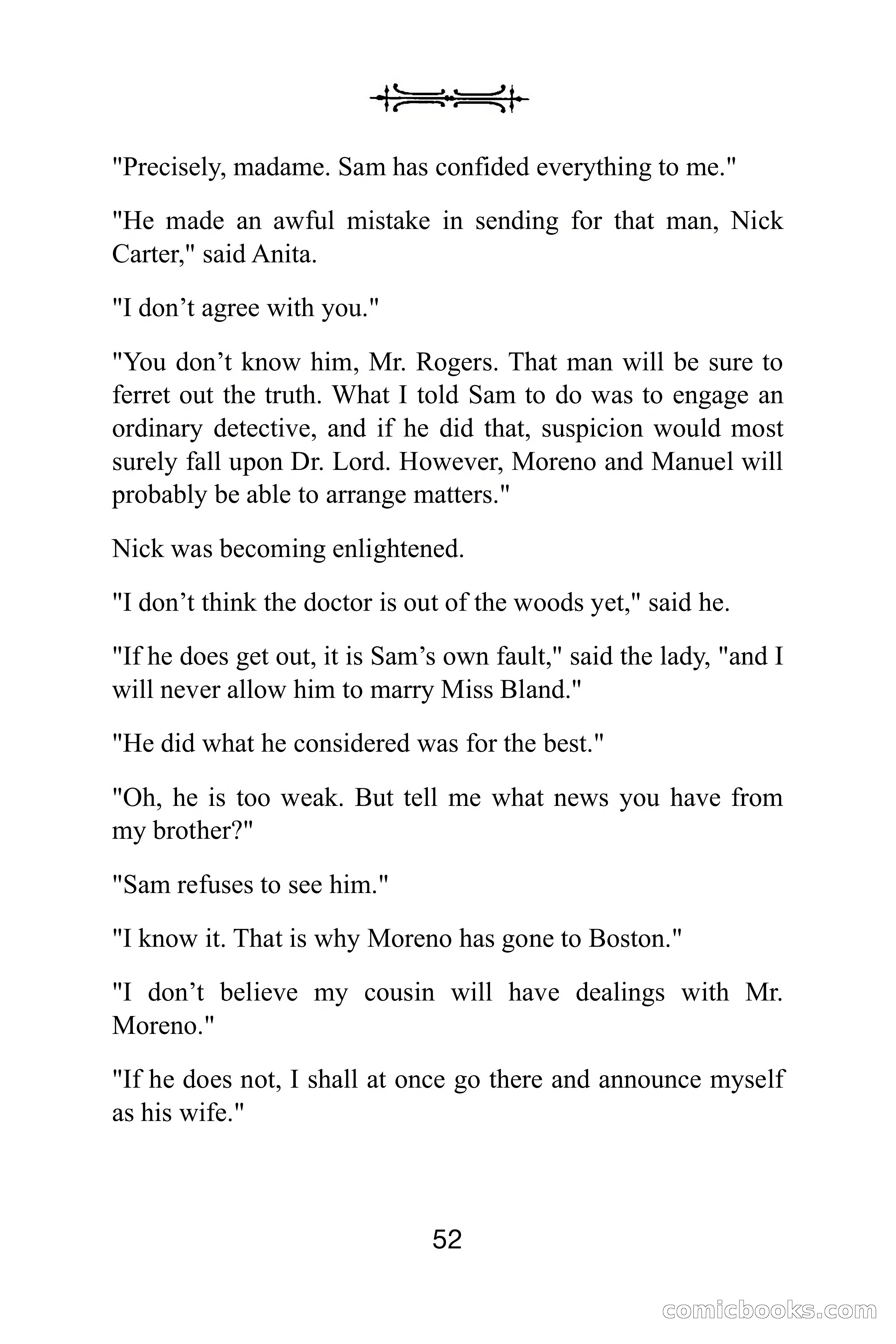 Nick Carter Weekly: The Little Glass Vial — page 52 of 86
