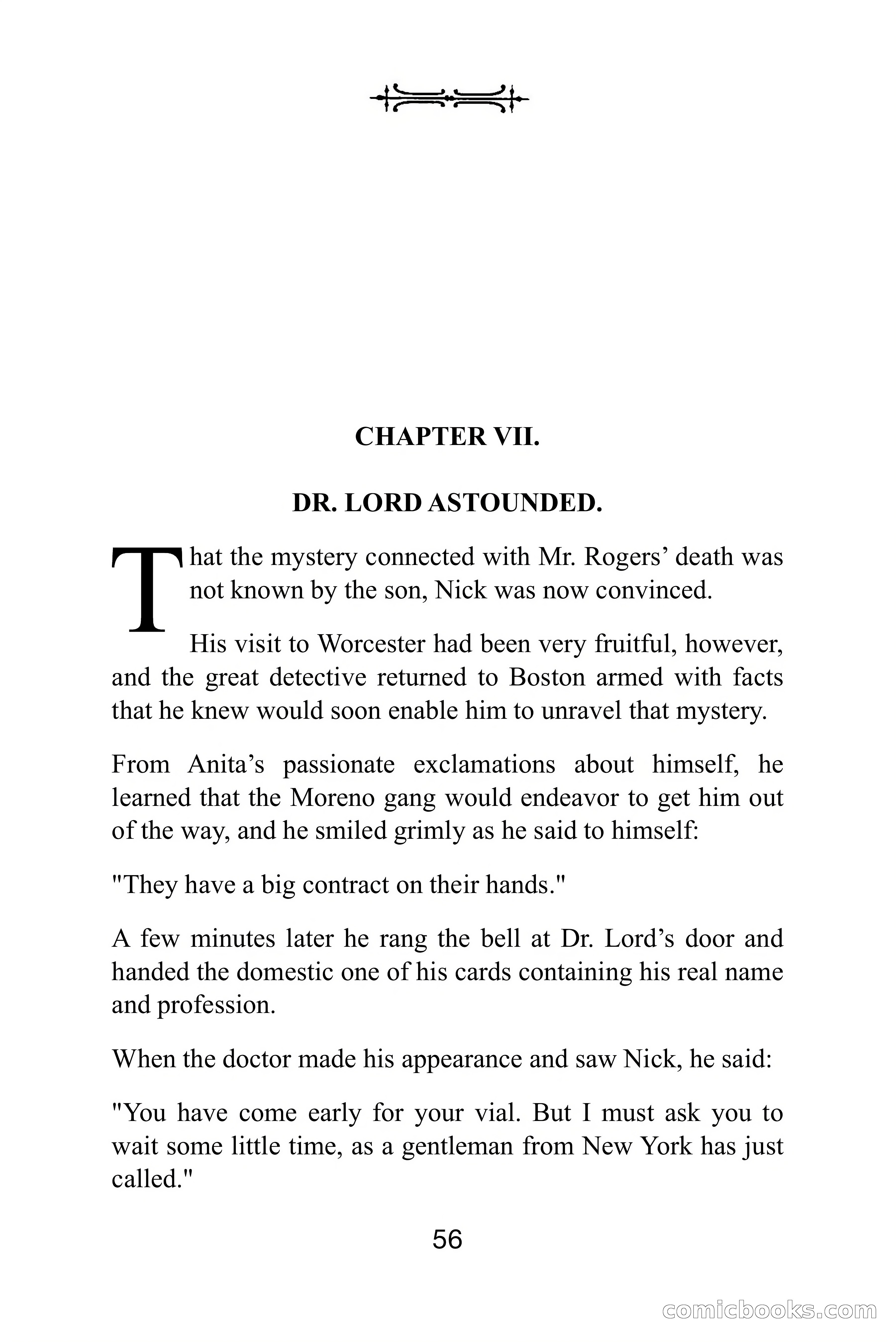 Nick Carter Weekly: The Little Glass Vial — page 56 of 86