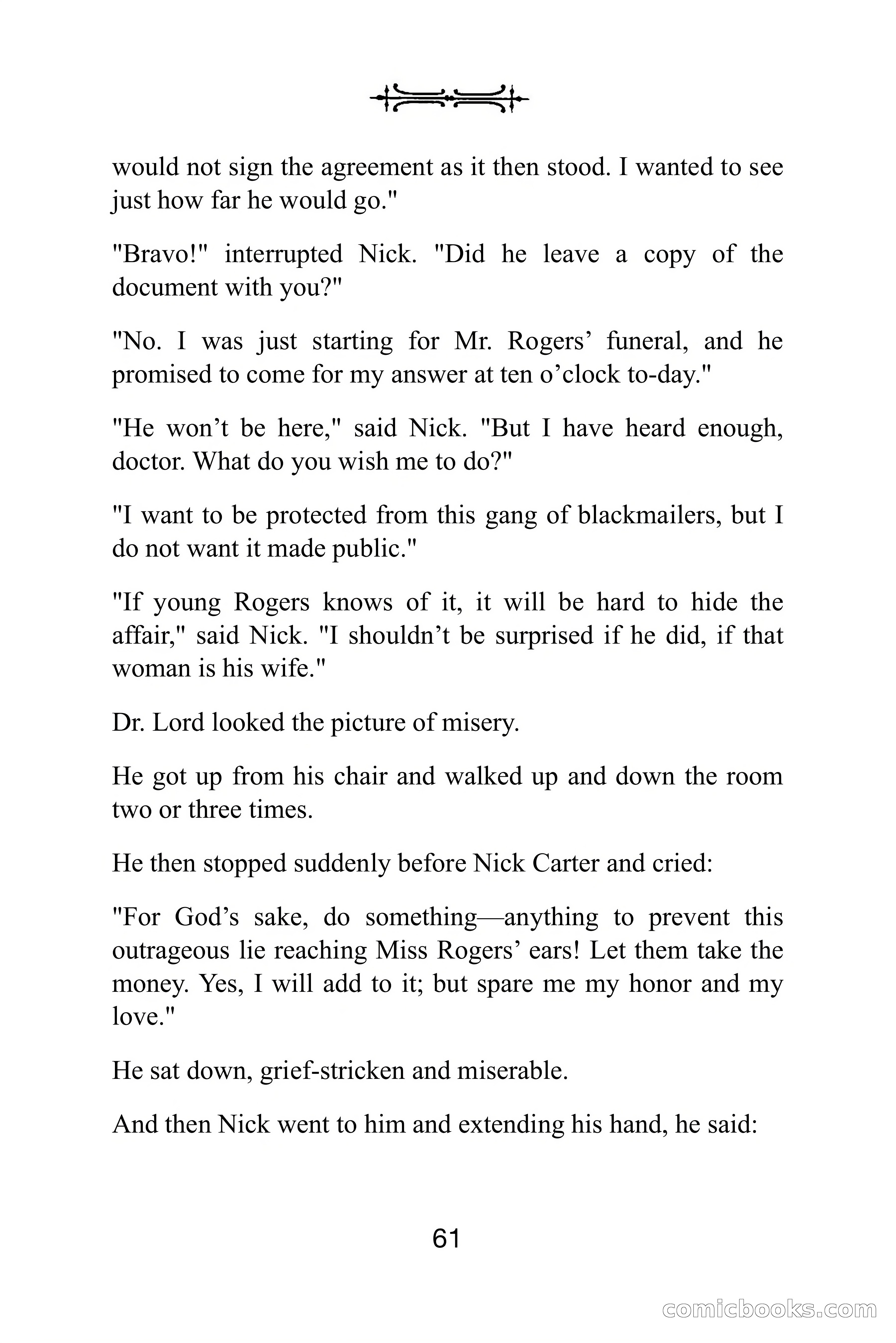 Nick Carter Weekly: The Little Glass Vial — page 61 of 86