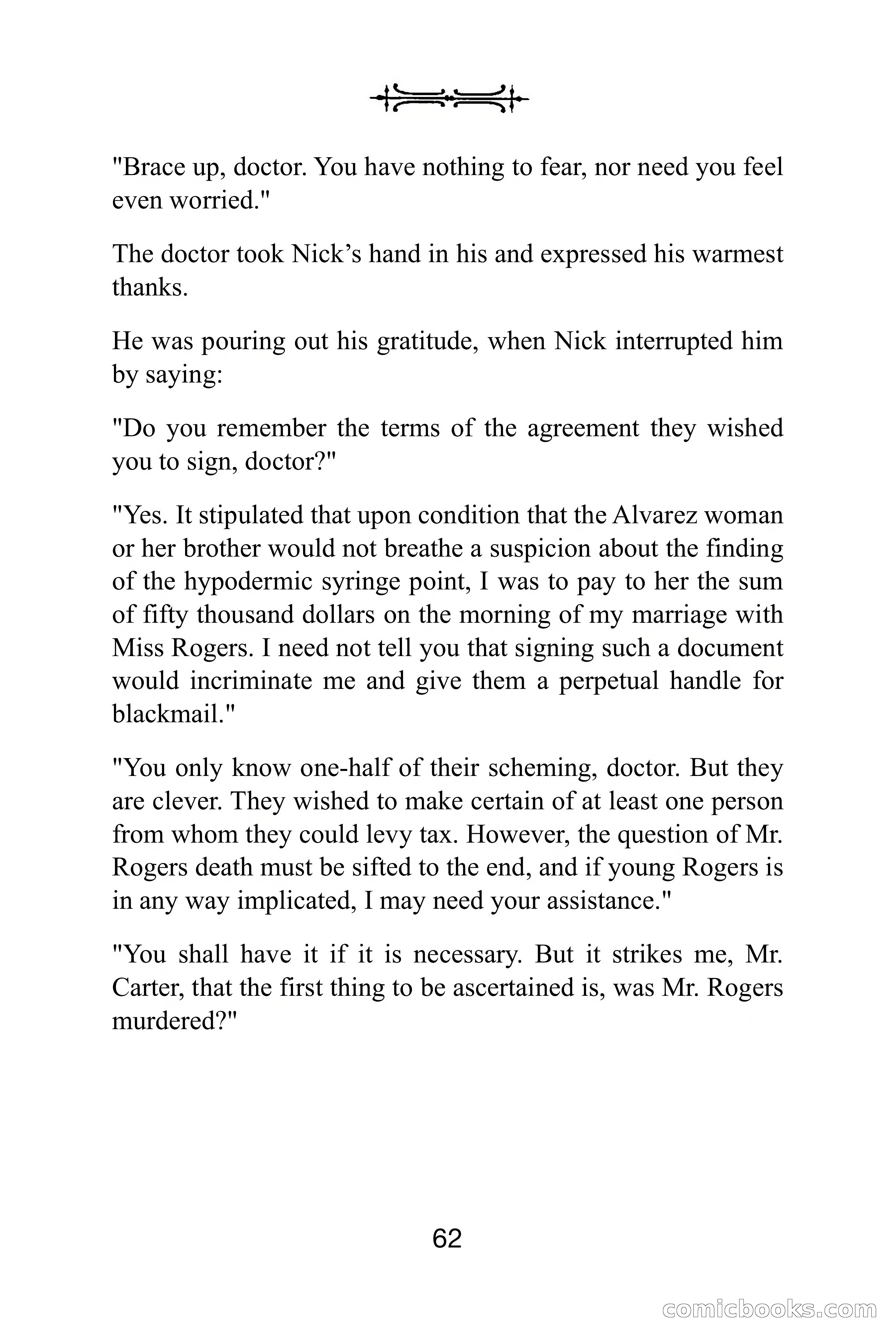 Nick Carter Weekly: The Little Glass Vial — page 62 of 86