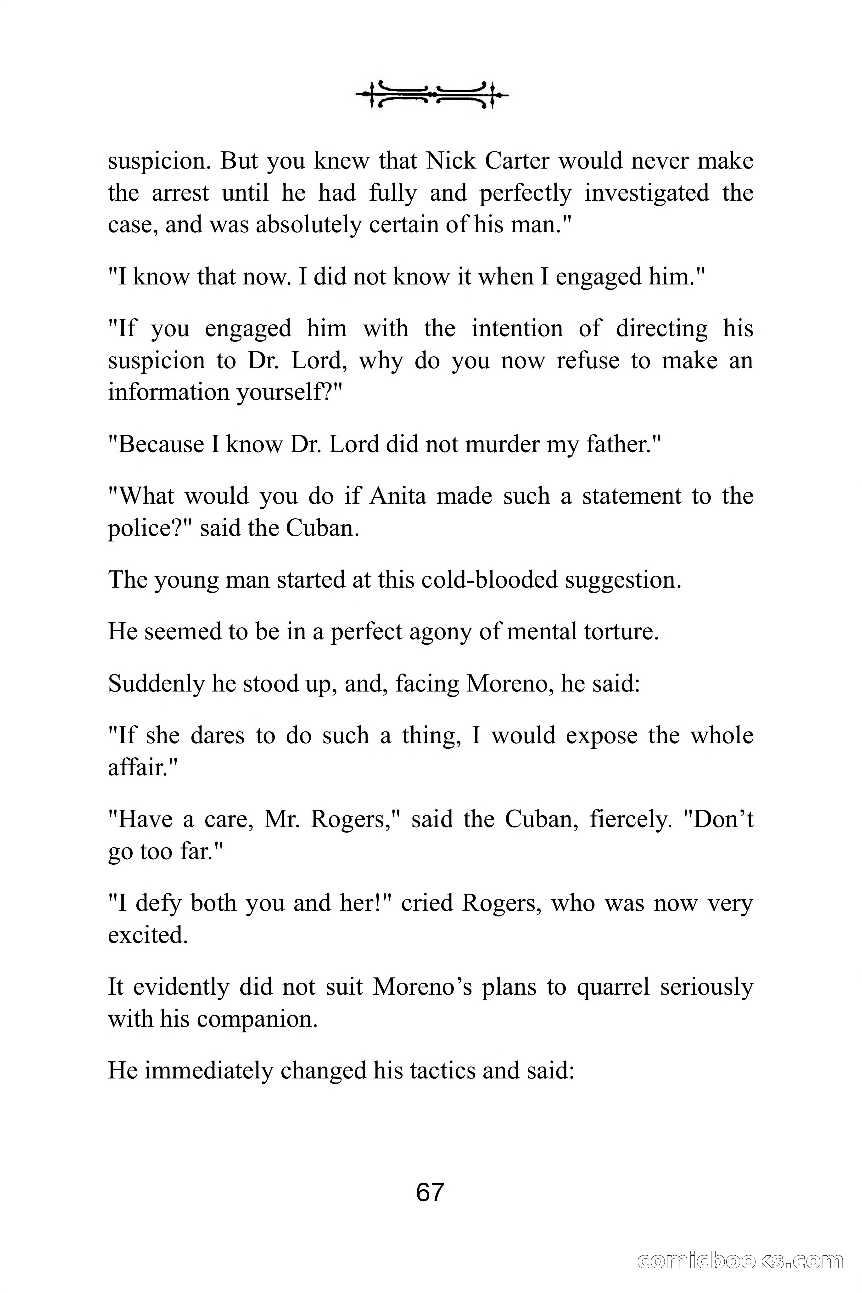 Nick Carter Weekly: The Little Glass Vial — page 67 of 86