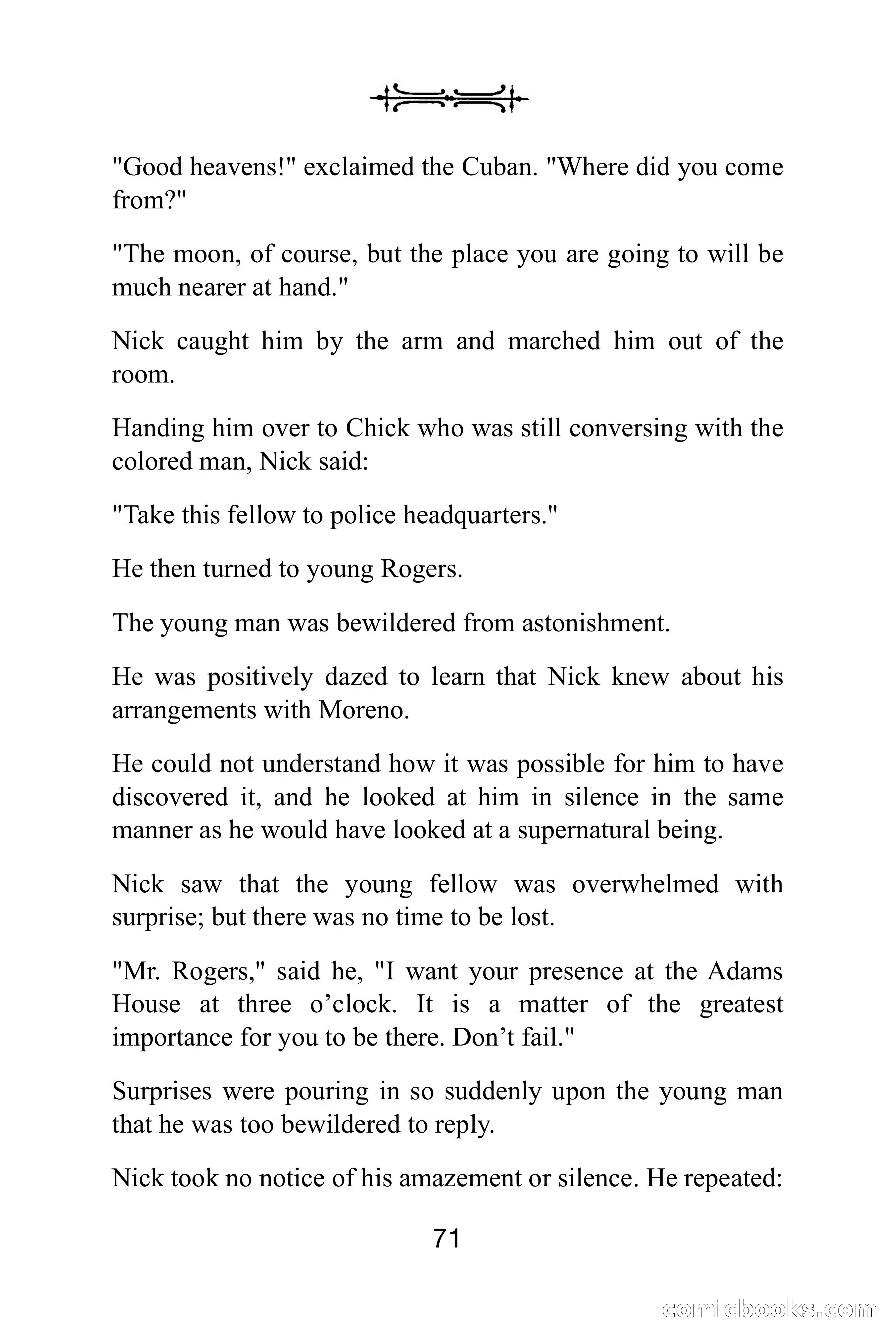 Nick Carter Weekly: The Little Glass Vial — page 71 of 86